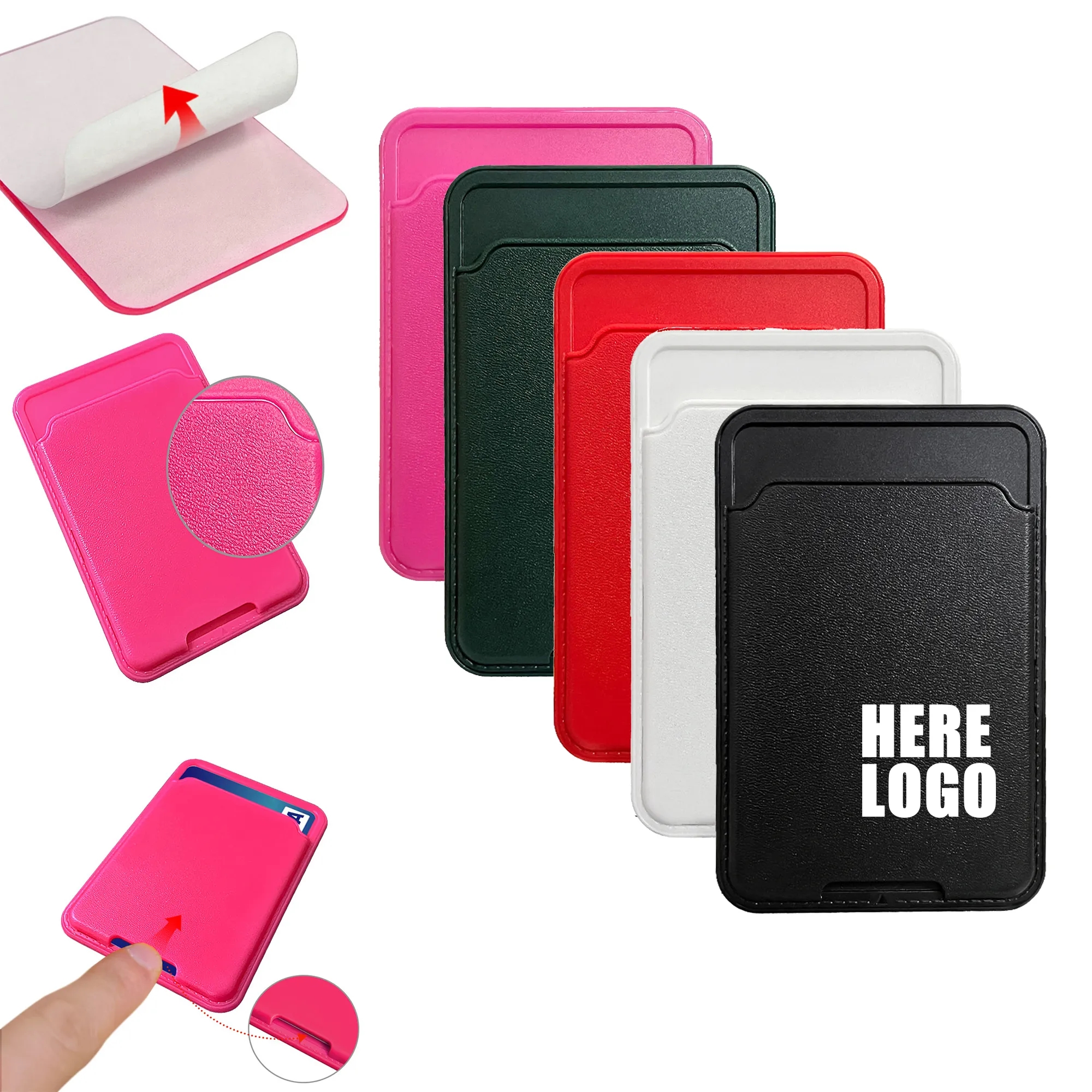 Plastic Back Cell Phone Wallet 2