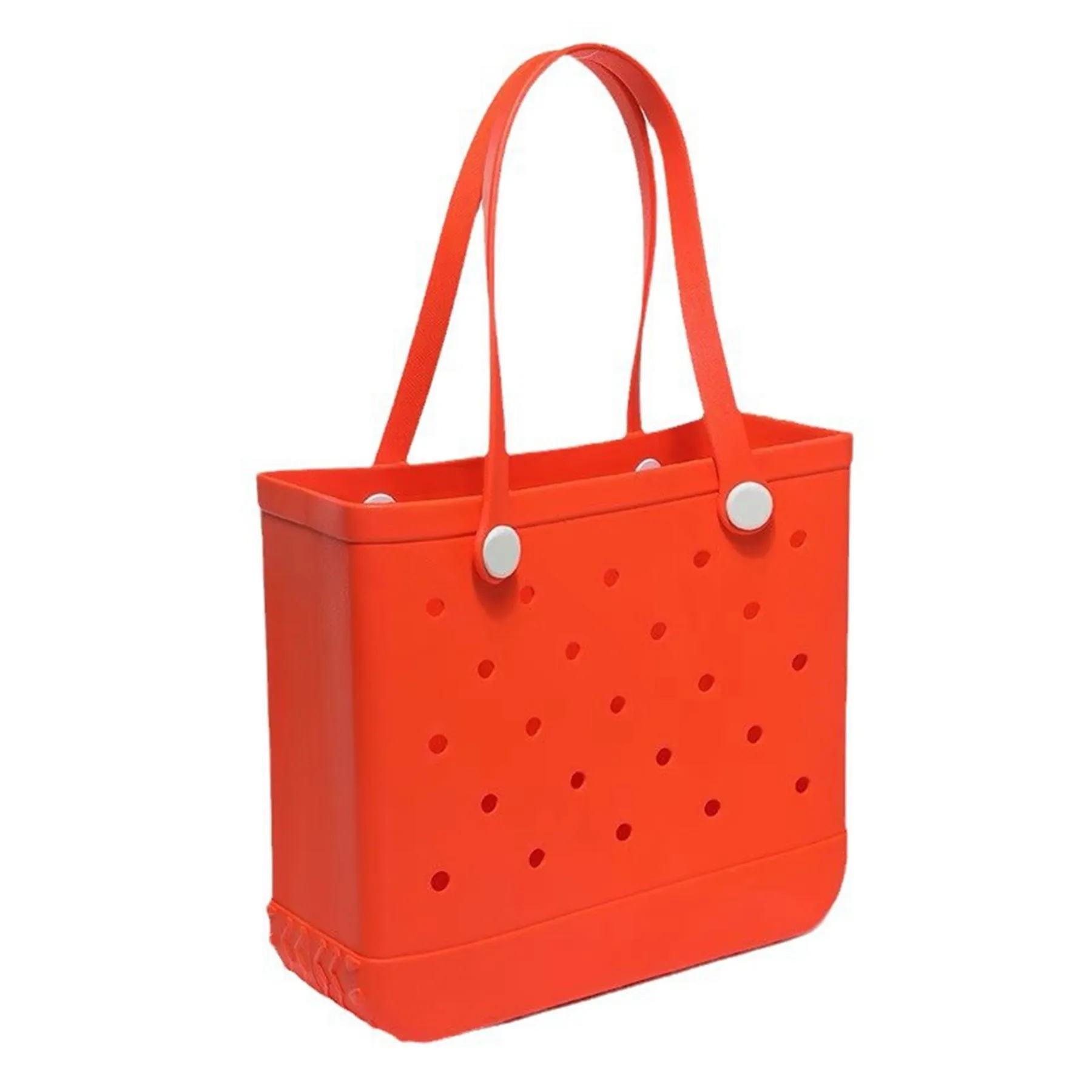Small EVA Beach Tote Bag with Hole 10
