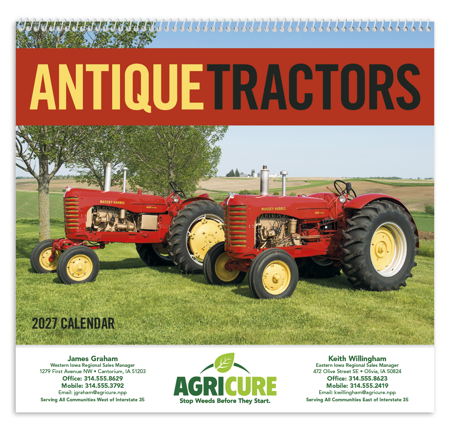 Triumph® Calendars Antique Tractors Calendar 85