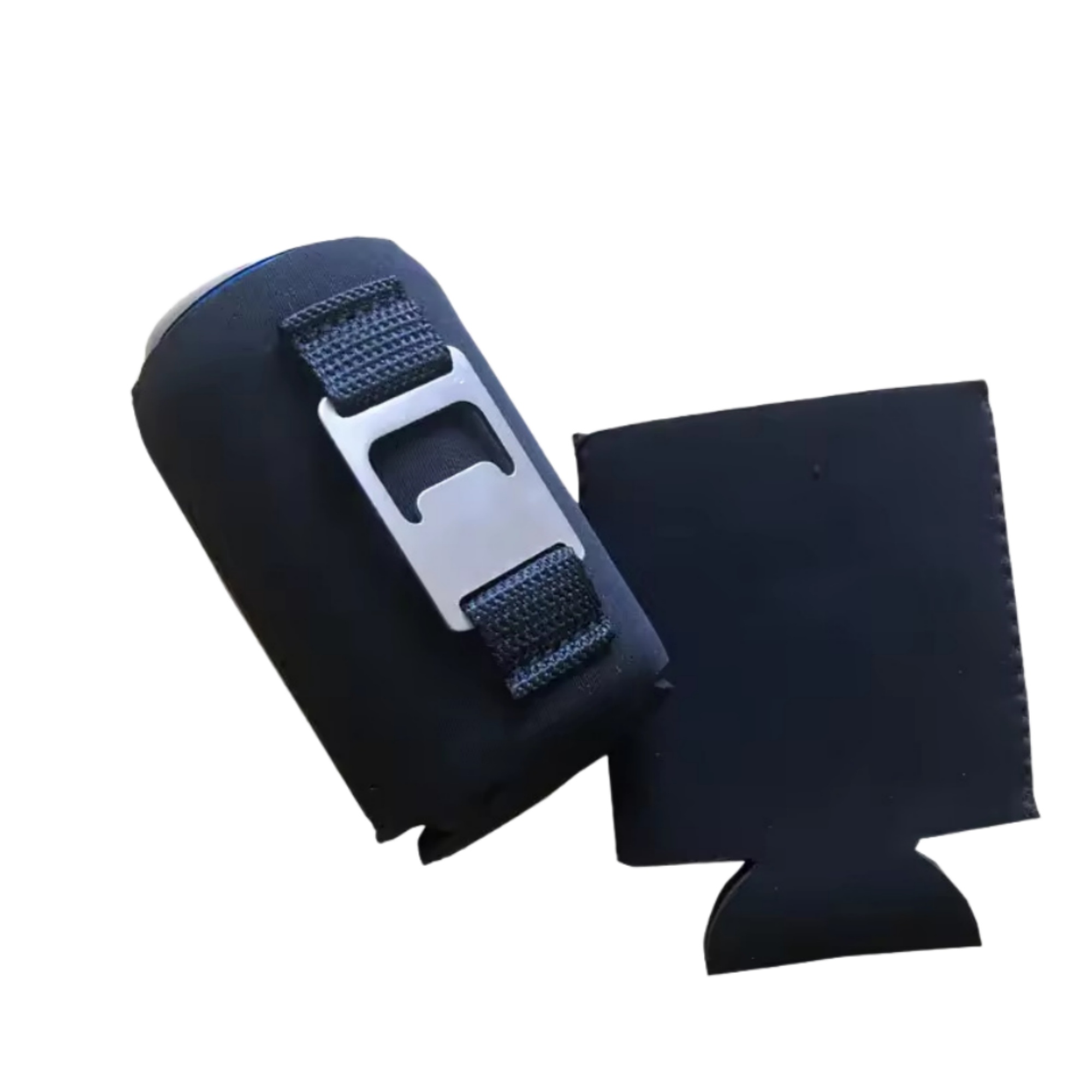 Neoprene Can Cooler With Bottle Opener 4