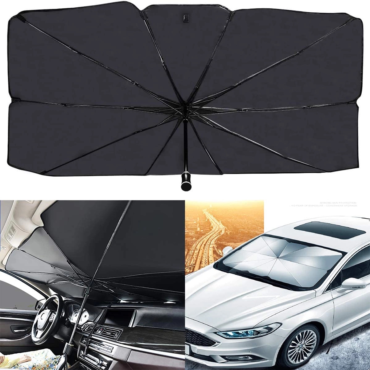 Foldable Car Windshield Sun Shade 1