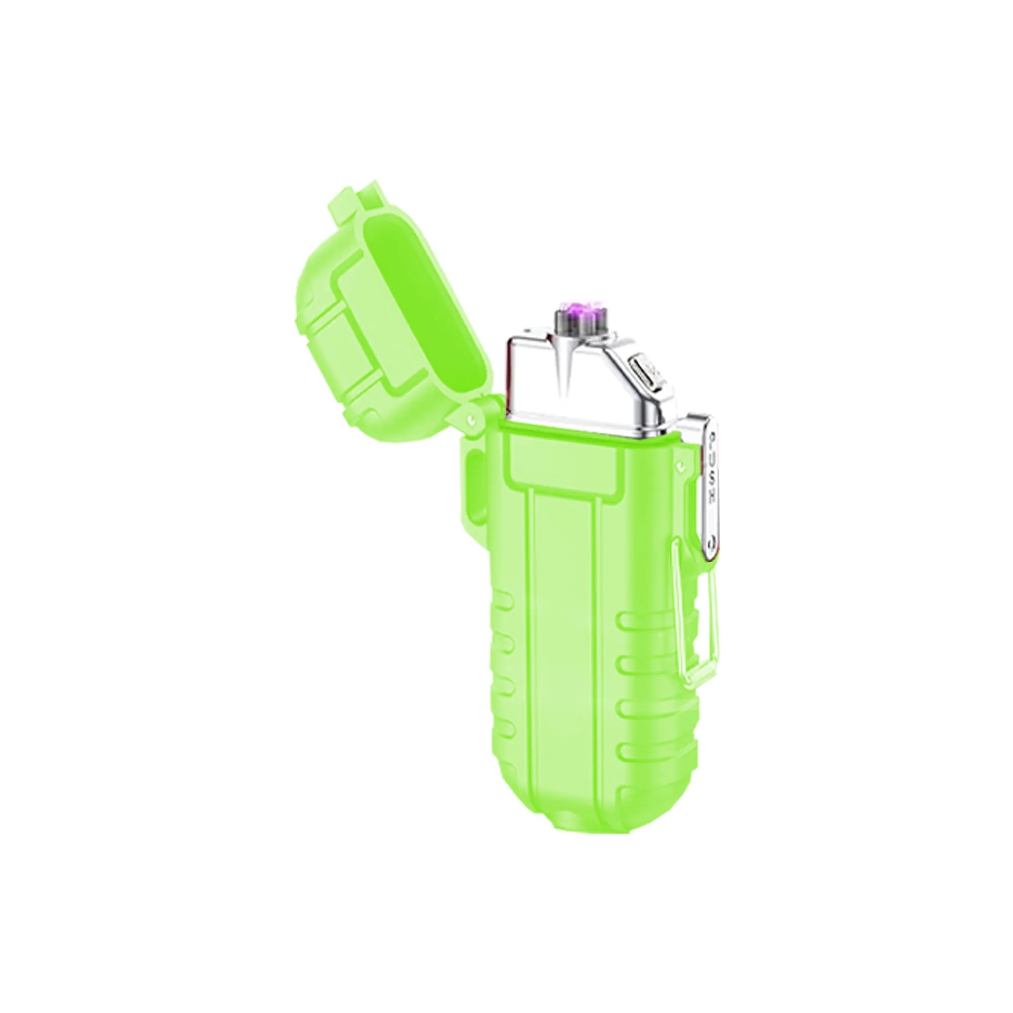 Fireless Lighter With Whistle Lanyard for Camping 12