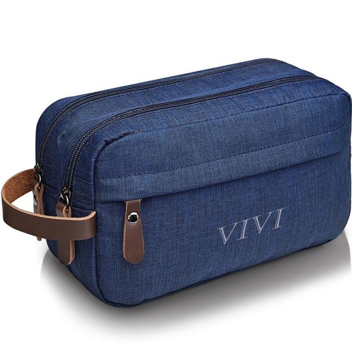 Canvas Toiletry Bag Hanging Dopp Kit Unisex 2