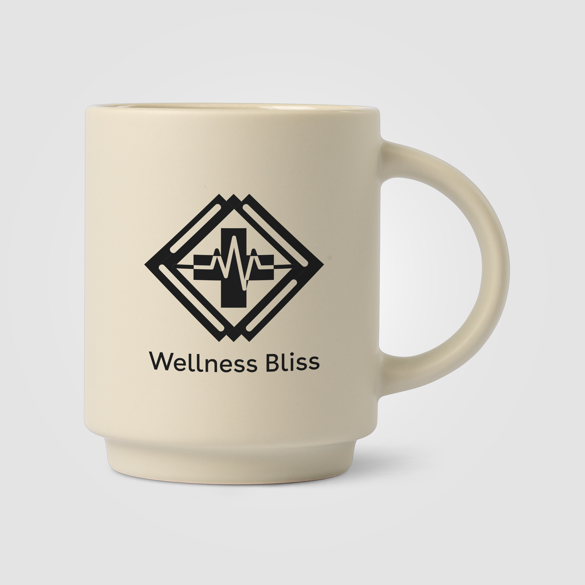 Café Duo - 11 oz. Ceramic Mug & Bamboo Board Set 3