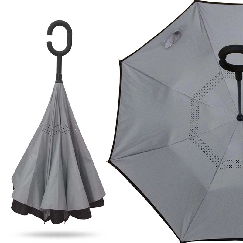 Reverse Upside Down Umbrella With C-Shaped 2