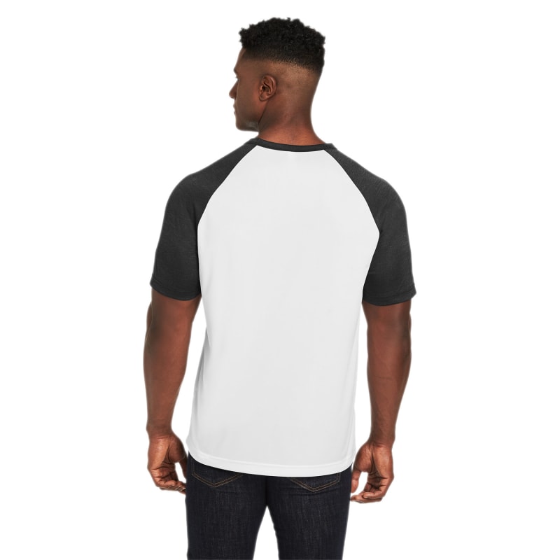 Team 365 Unisex Zone Colorblock Raglan T-Shirt 11