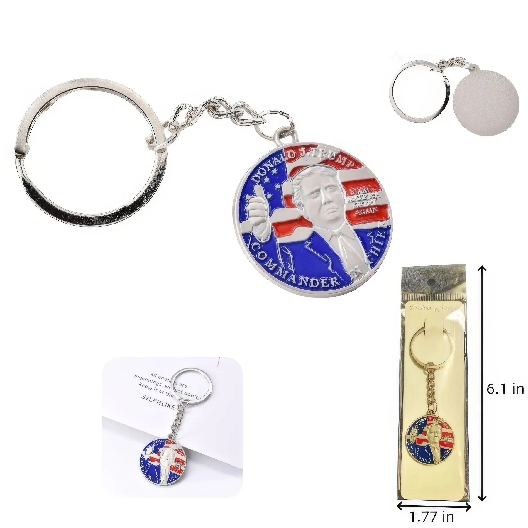 Presidential Election Support Keychain 3