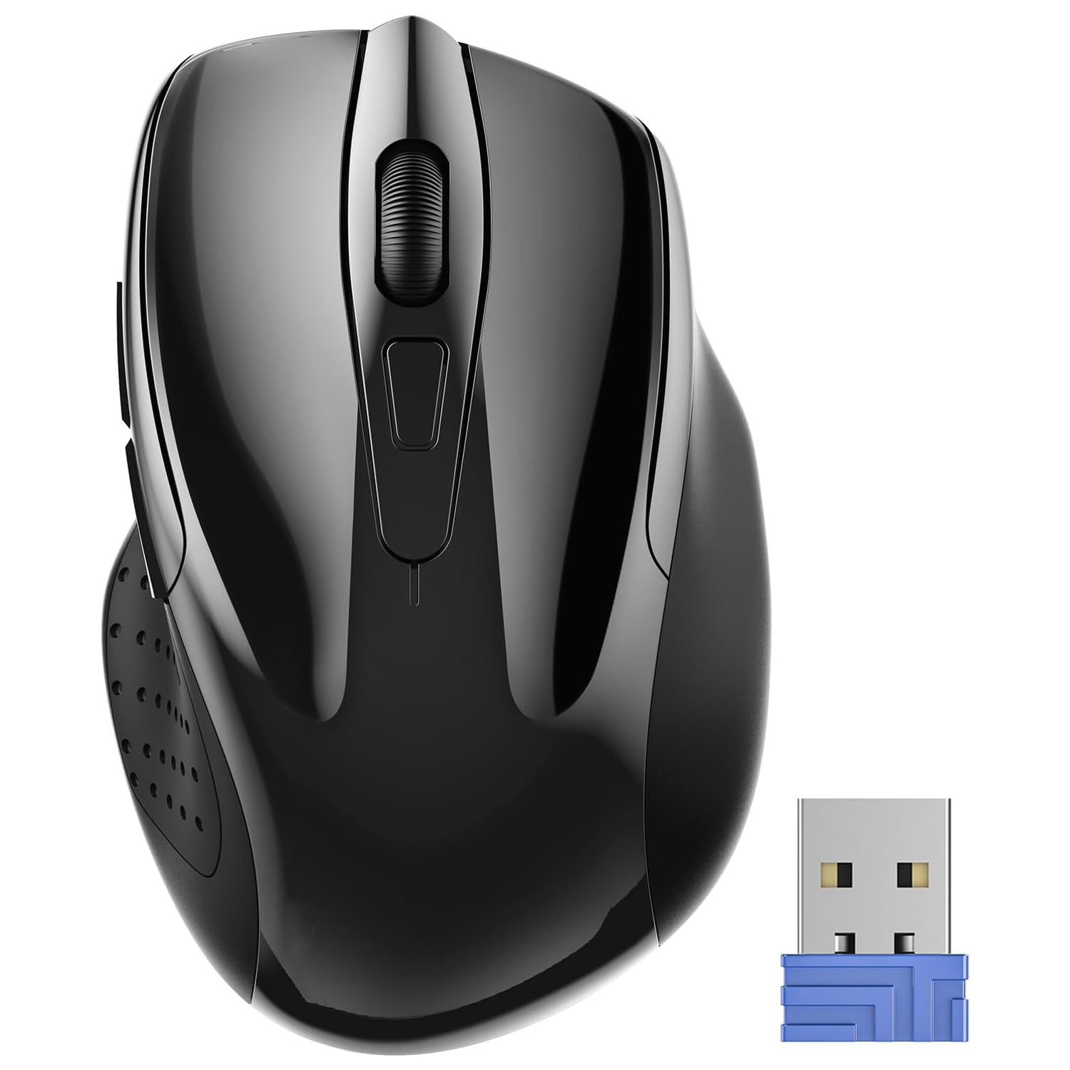 ABS Dual Mode Rechargeable Silent Wireless Mouse 4