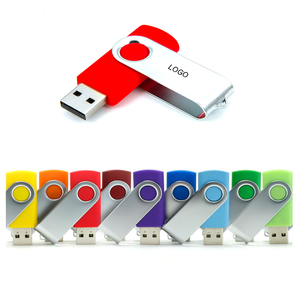colorful swivel USB flash drive 1