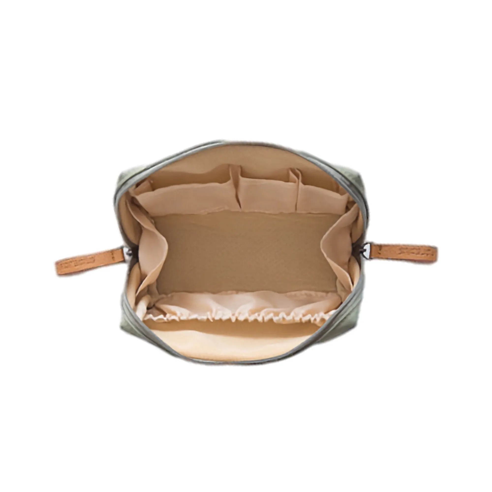 Chic Compact Makeup Bag Travel Daily Use Cosmetic Zippered 3