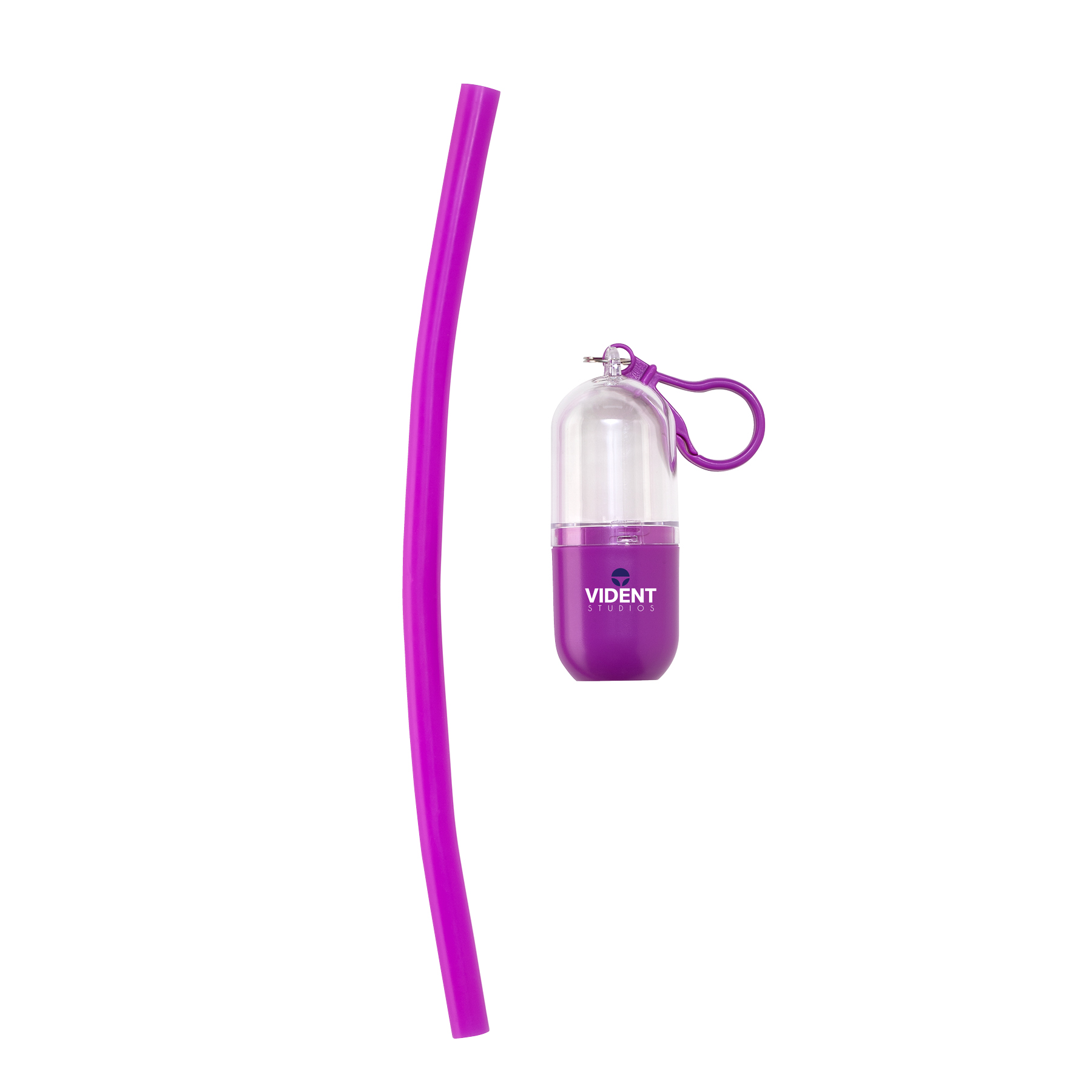 Bellini Silicone Straw in Capsule Case 49