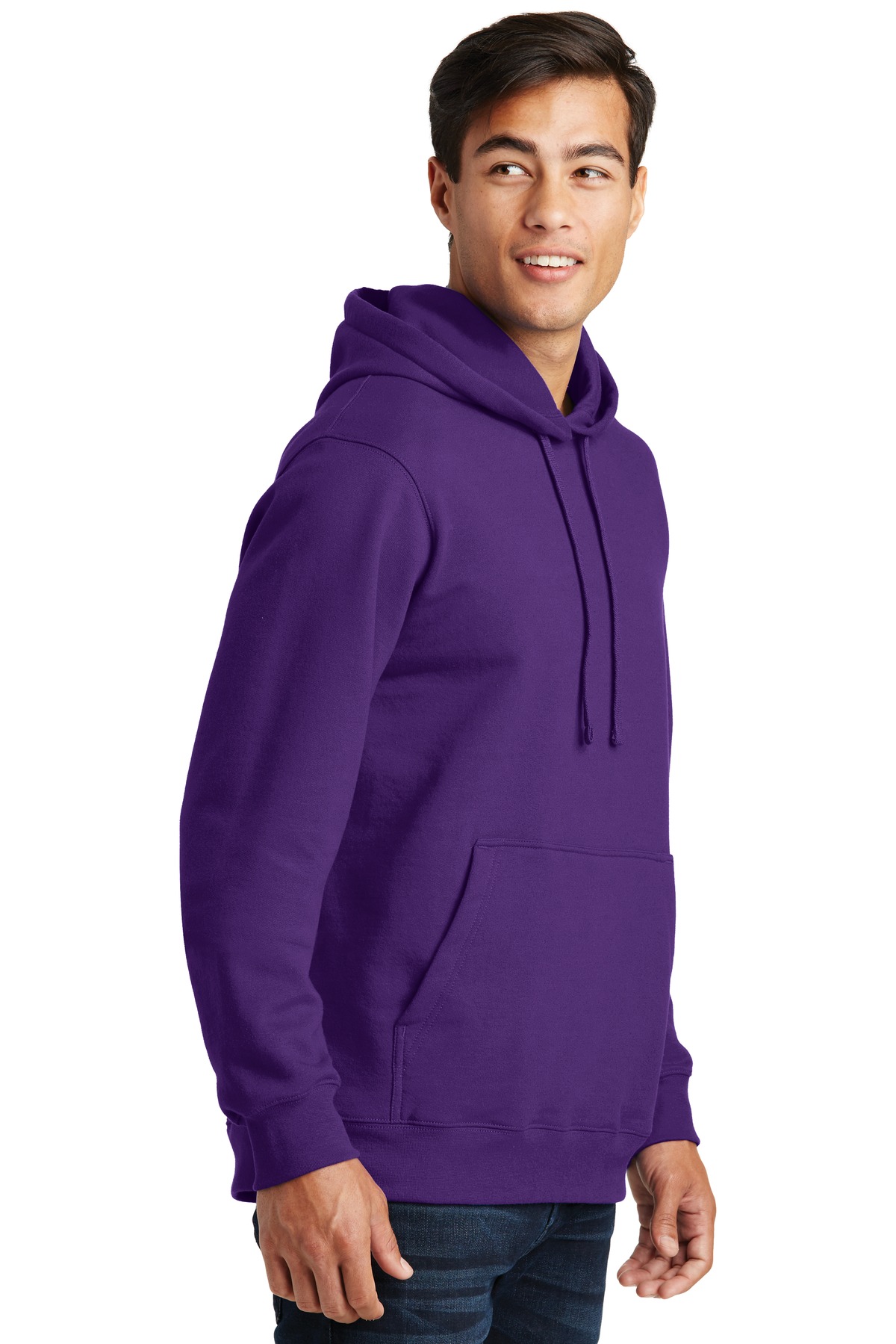 Port & Company® Fan Favorite Fleece Pullover Hooded Sweatshirt, custom hoodie or sweatshirt with logo imprint 70
