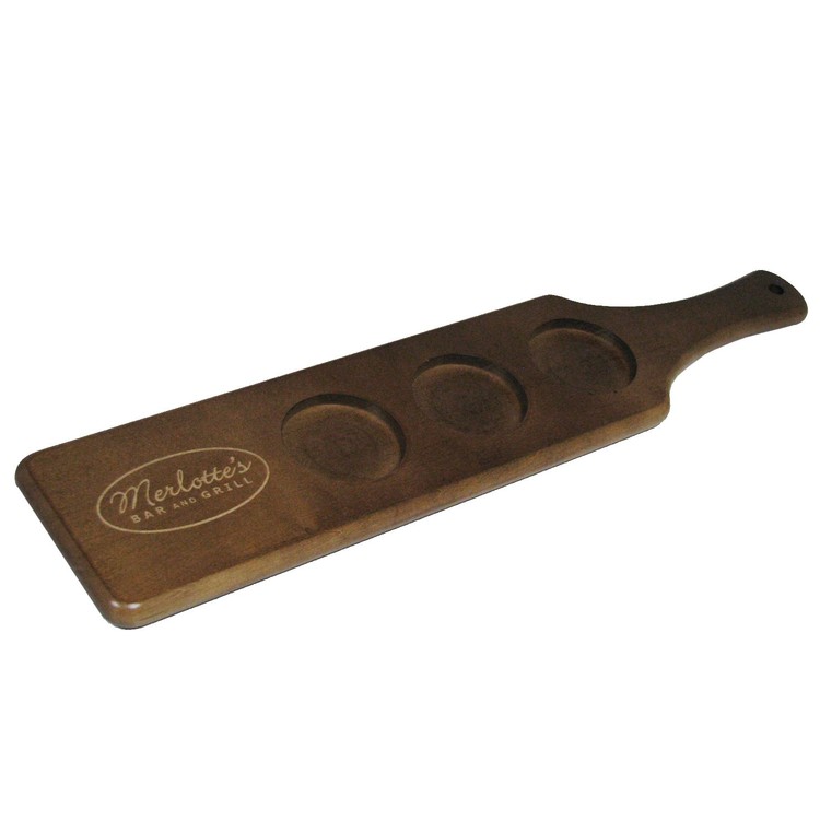 Beer & Wine Paddle Flight w/ Long Handle 2