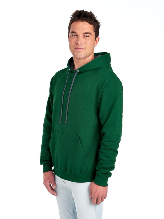 FRUIT OF THE LOOM Sofspun™ Unisex Hooded Sweatshirt, custom hoodie or sweatshirt with logo imprint 34
