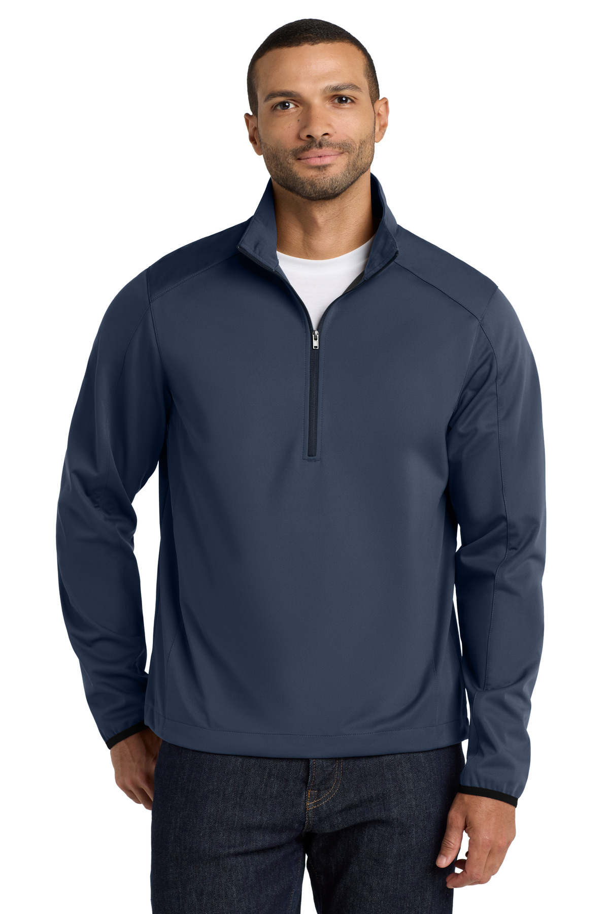 Port Authority Active 1/2-Zip Soft Shell Jacket. J716 45
