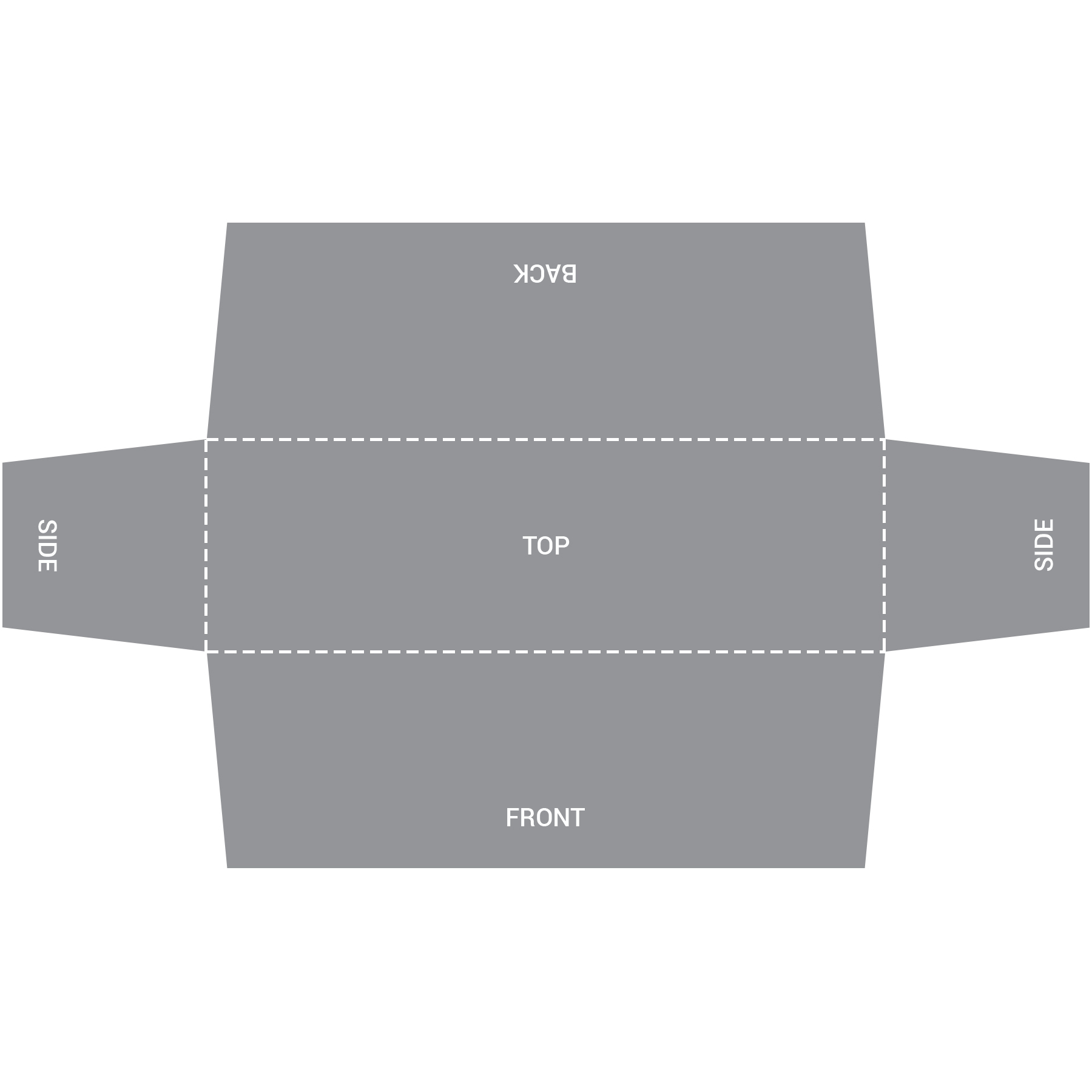 8' Table Cover Half Wall Kit 4
