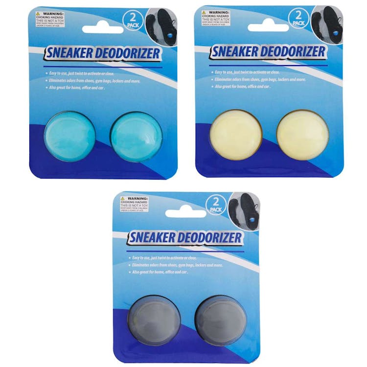 Sneaker Deodorizer Assorted 2pk 2