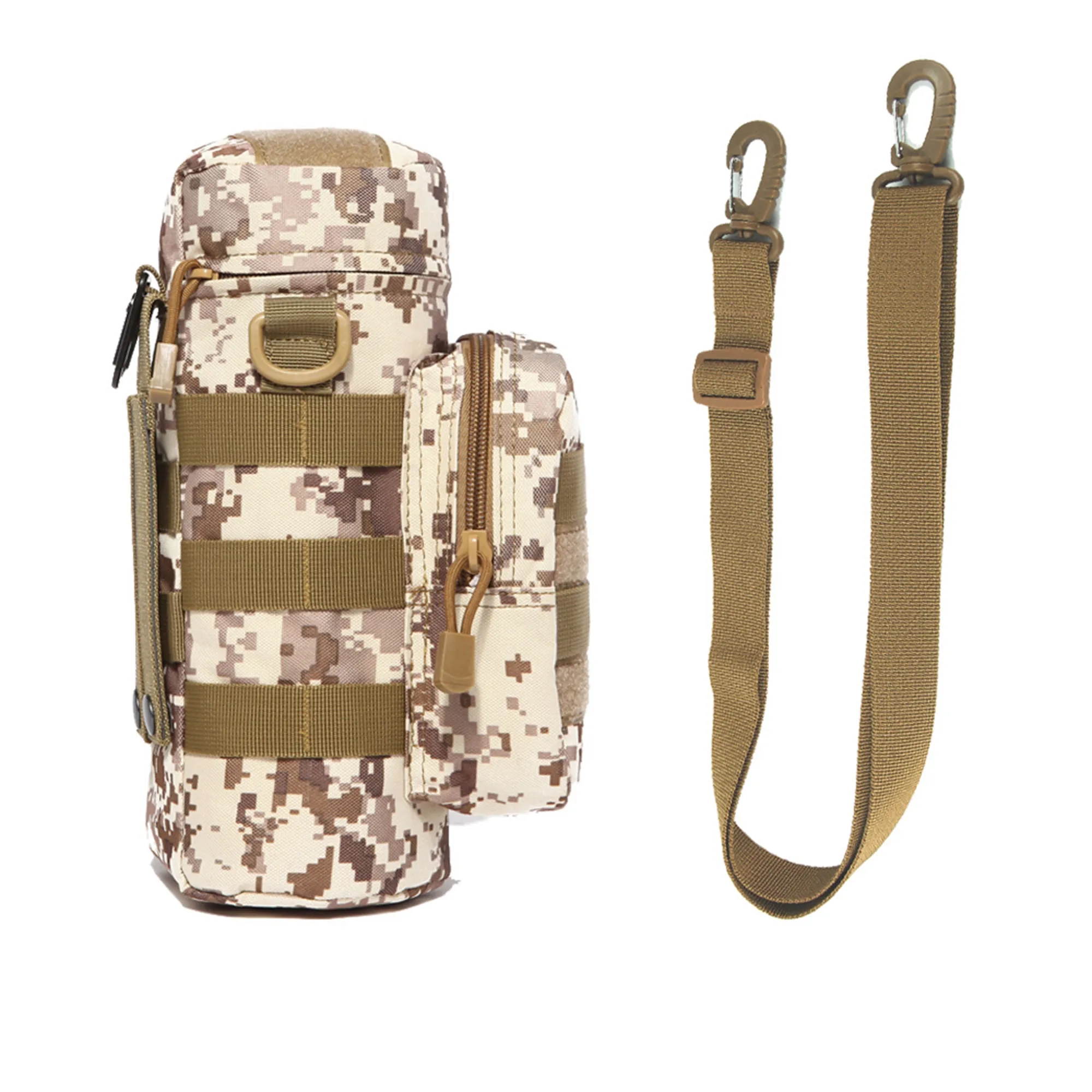 Tactical Outdoor Water Bottle Bag With Shoulder Strap 5
