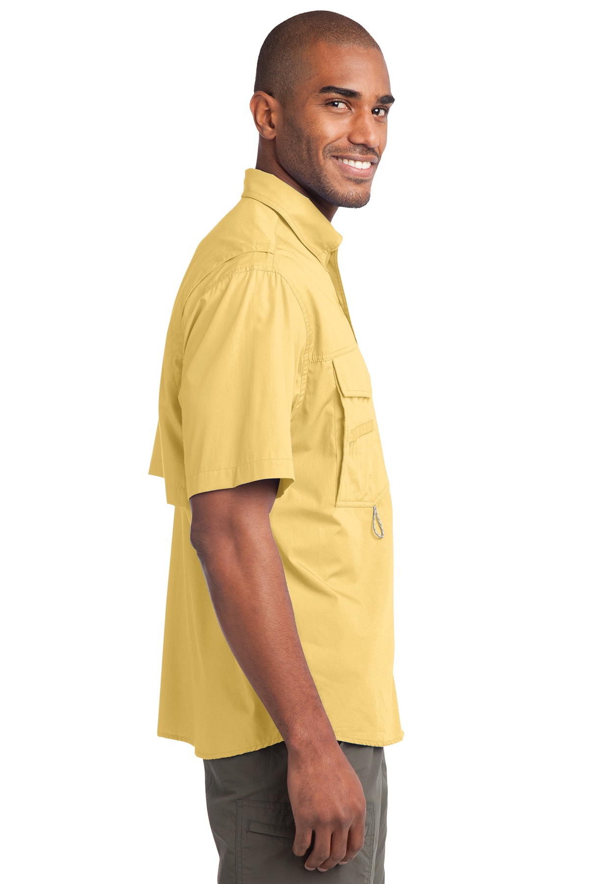 Eddie Bauer - Short Sleeve Fishing Shirt. EB608 29