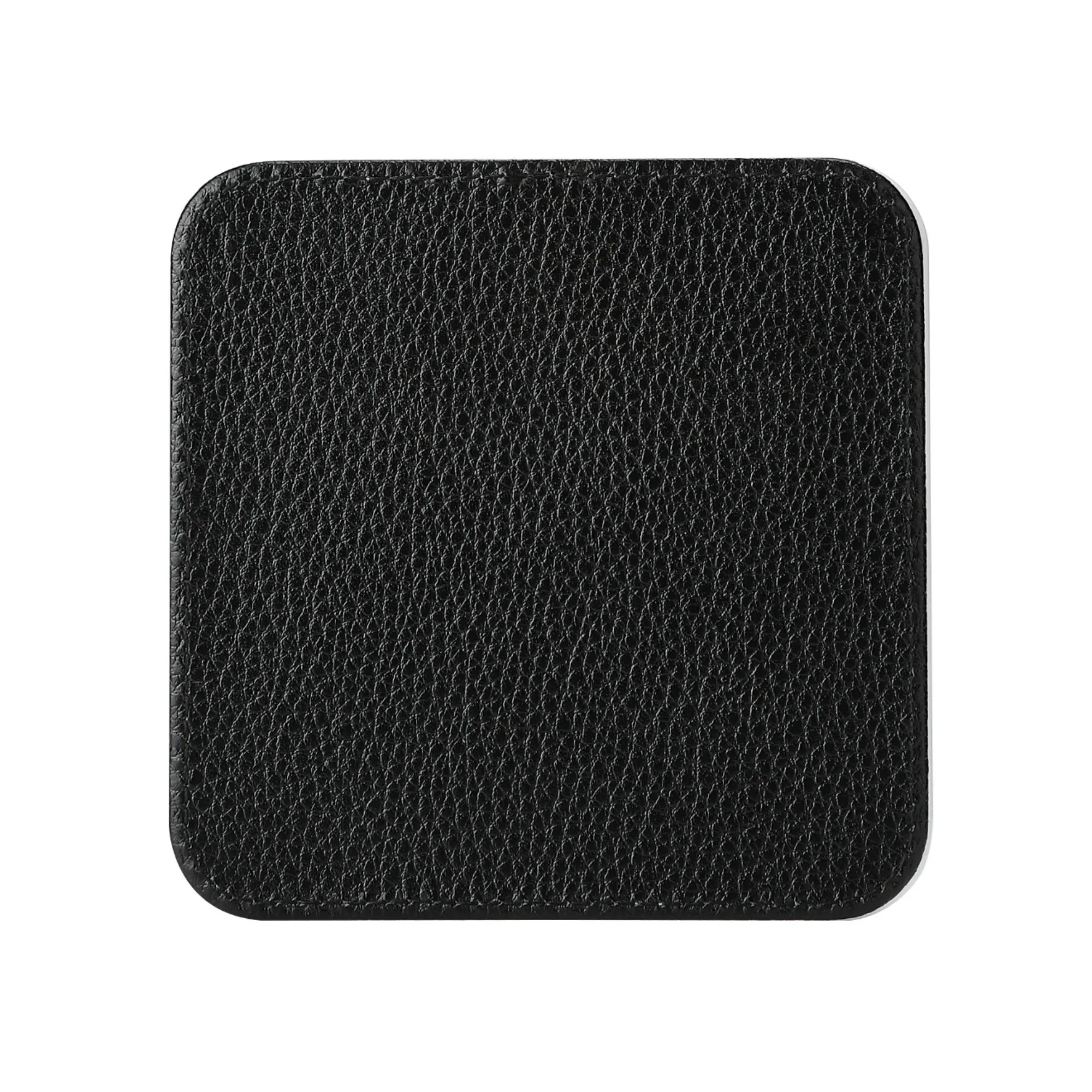 Premium PU Leather Coaster with Sewn Edge 8