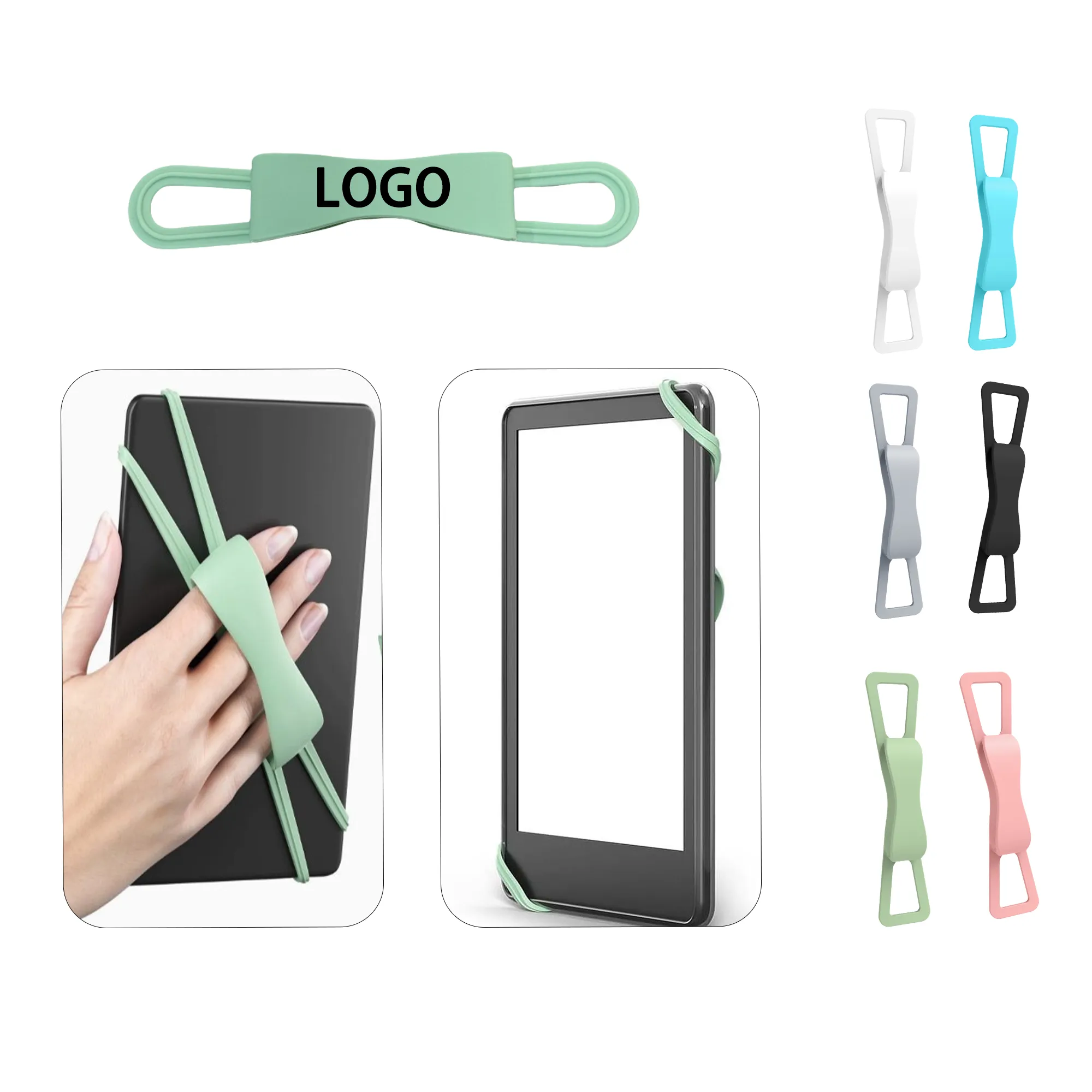 Portable Silicone Hand Strap for Reading Devices 2