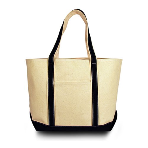 16 oz. Heavy Duty Large Cotton Canvas Tote Bag Boat Bag 16