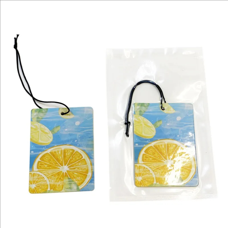 Rectangle Custom Paper Air Freshener 3