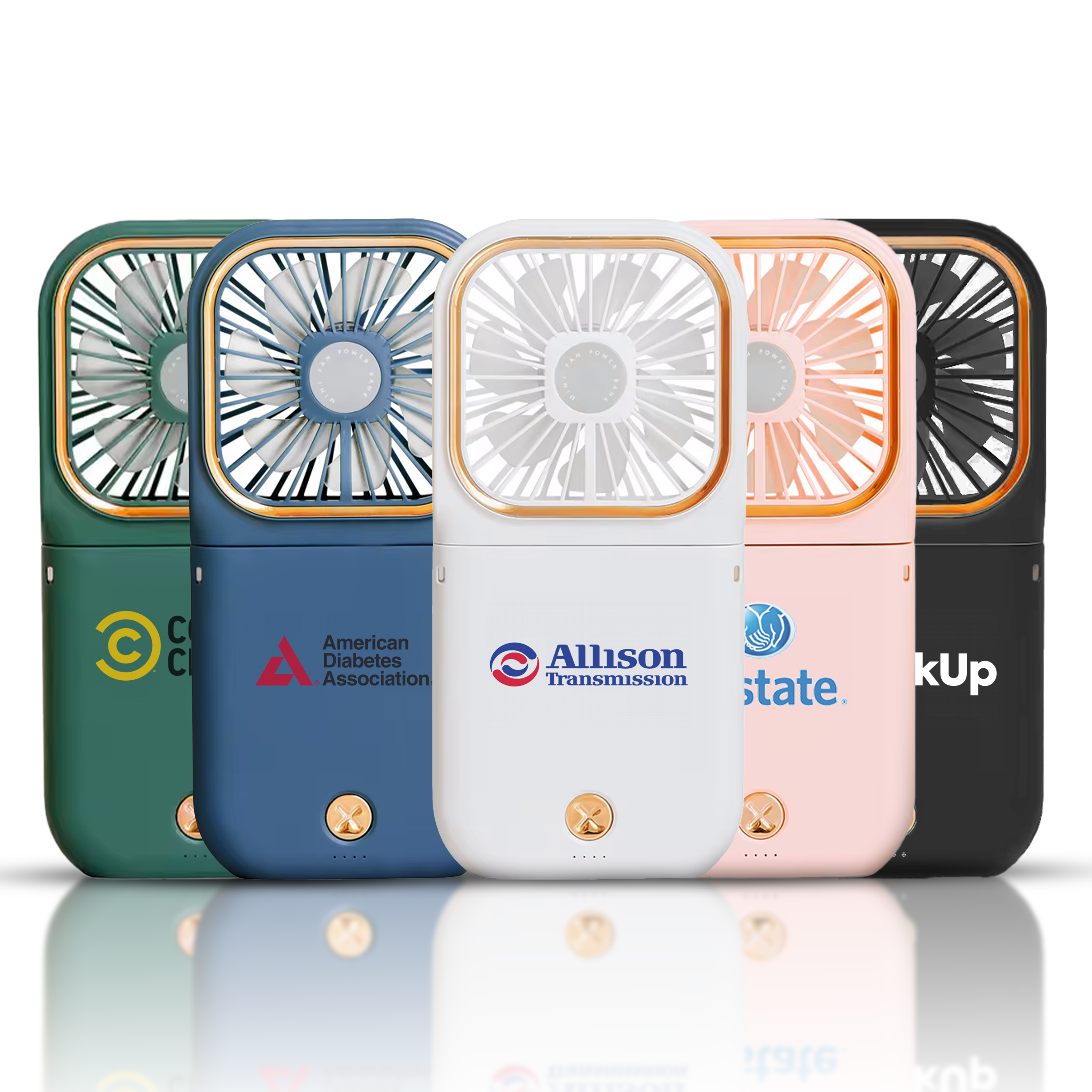 FoldCharge Mini — Folding Fan & 3000mAh Power Bank 8