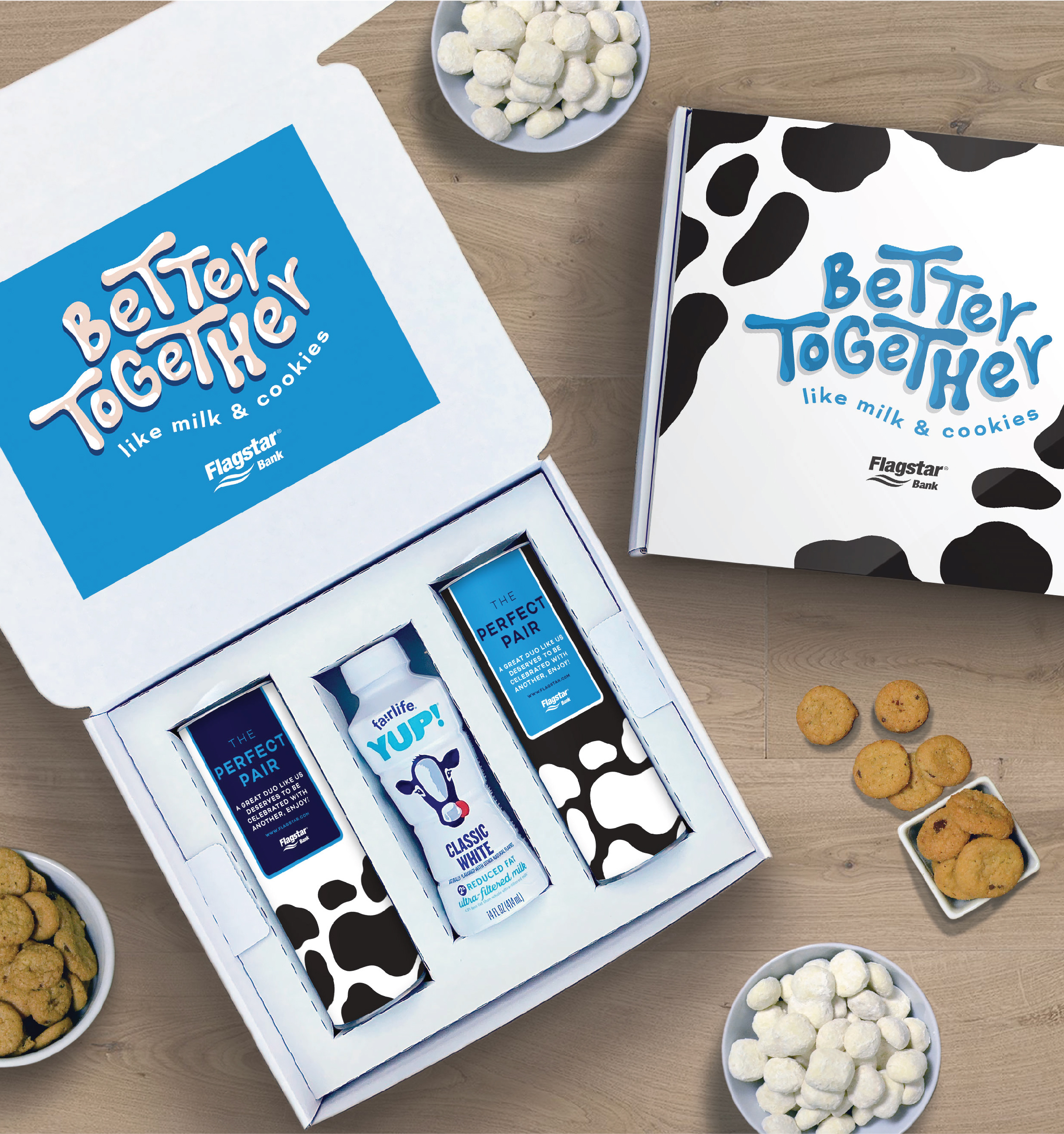 Milk & Cookies Specialty Custom Gift Box 2