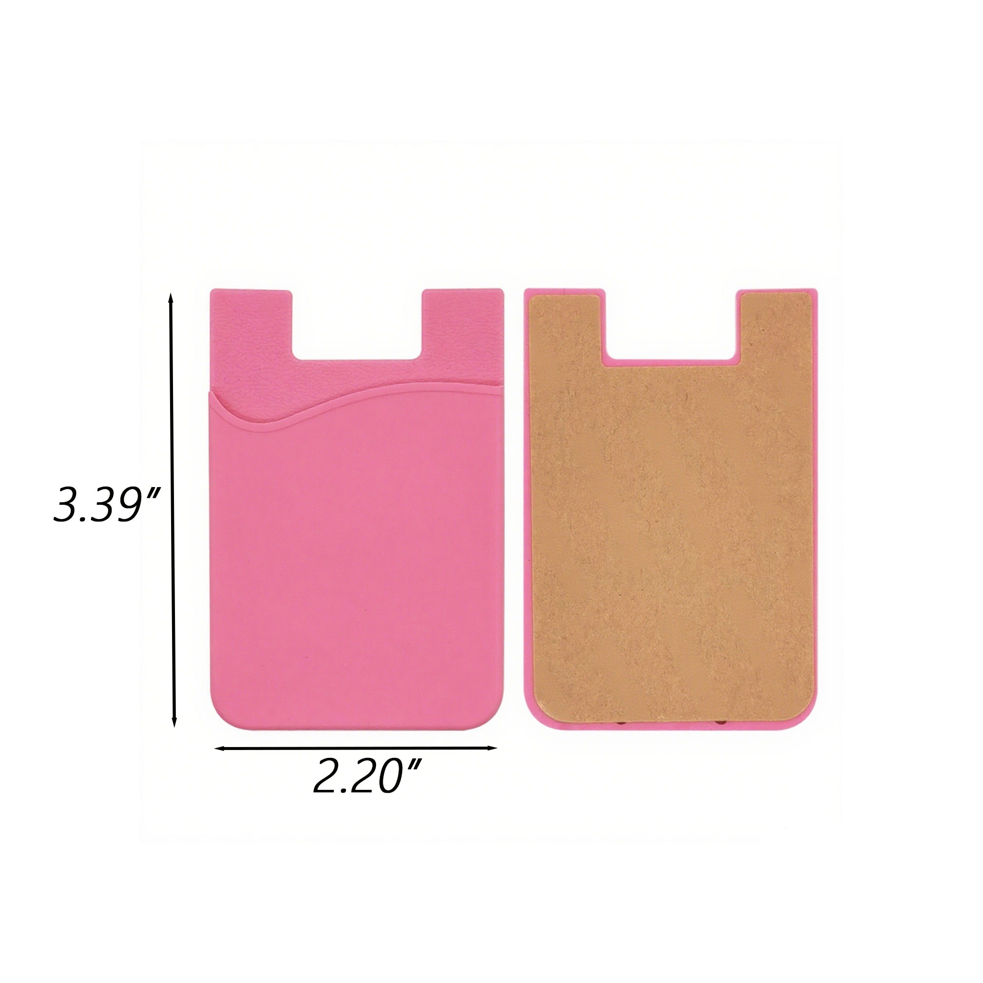Silicone Adhesive Cell Phone Wallet 9