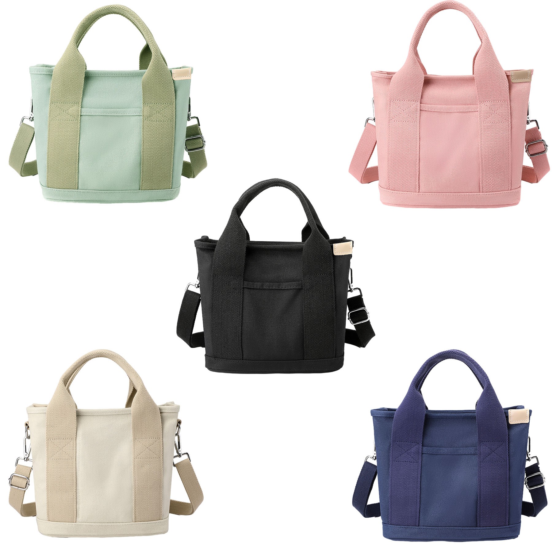 Portable Canvas Bag, custom tote bag with logo imprint 2