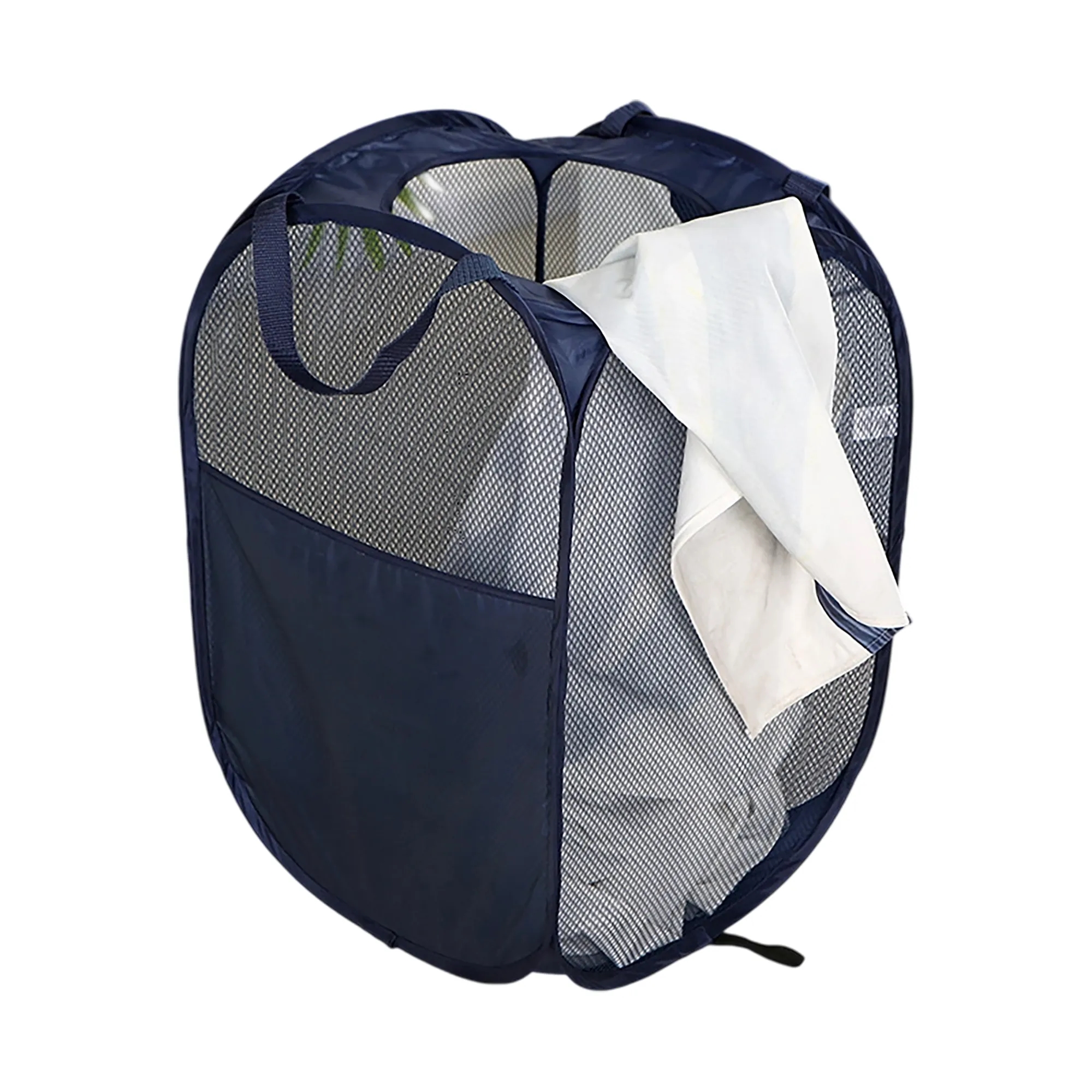 Mesh Laundry Hamper with Handles 10