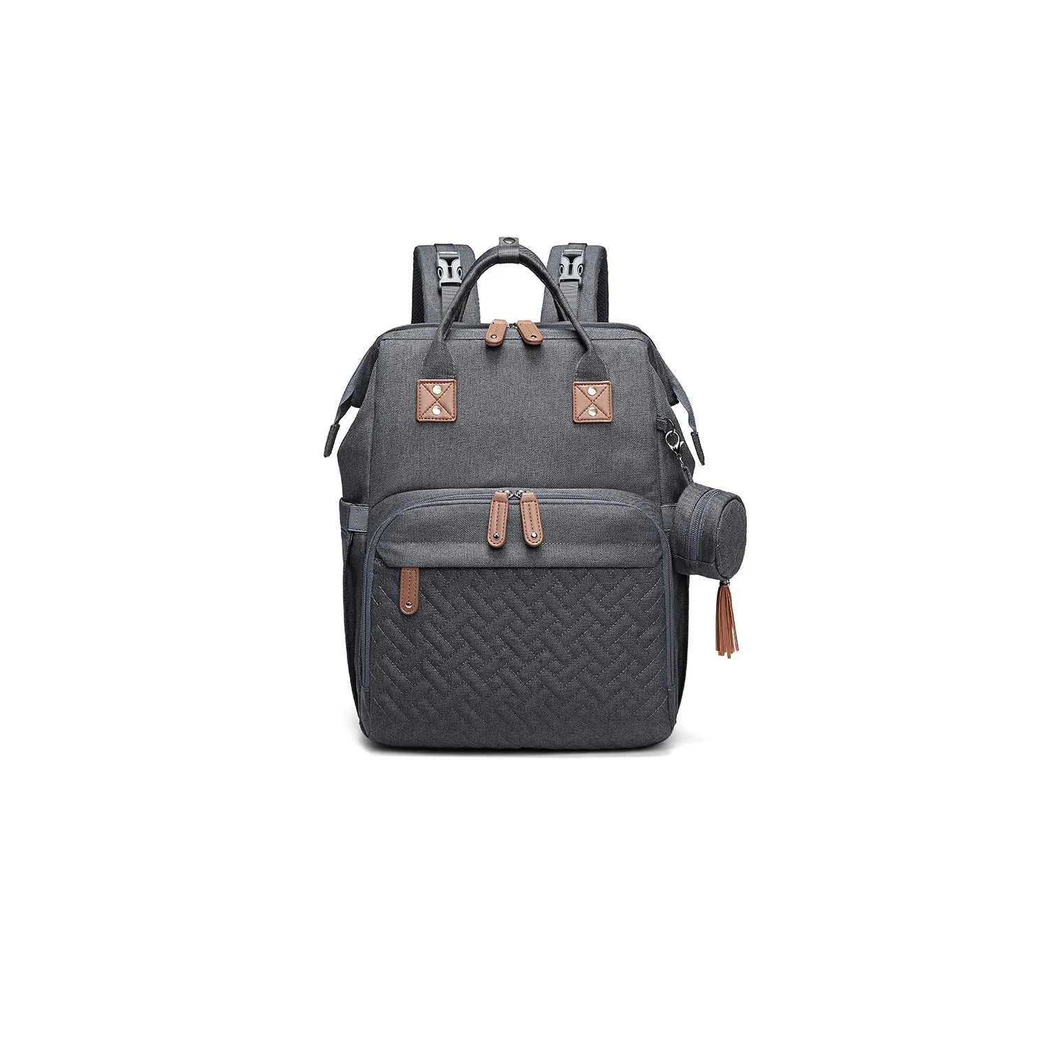 3 in 1 Diaper Bag Backpack with Bassinet Bed Mat Pad 5