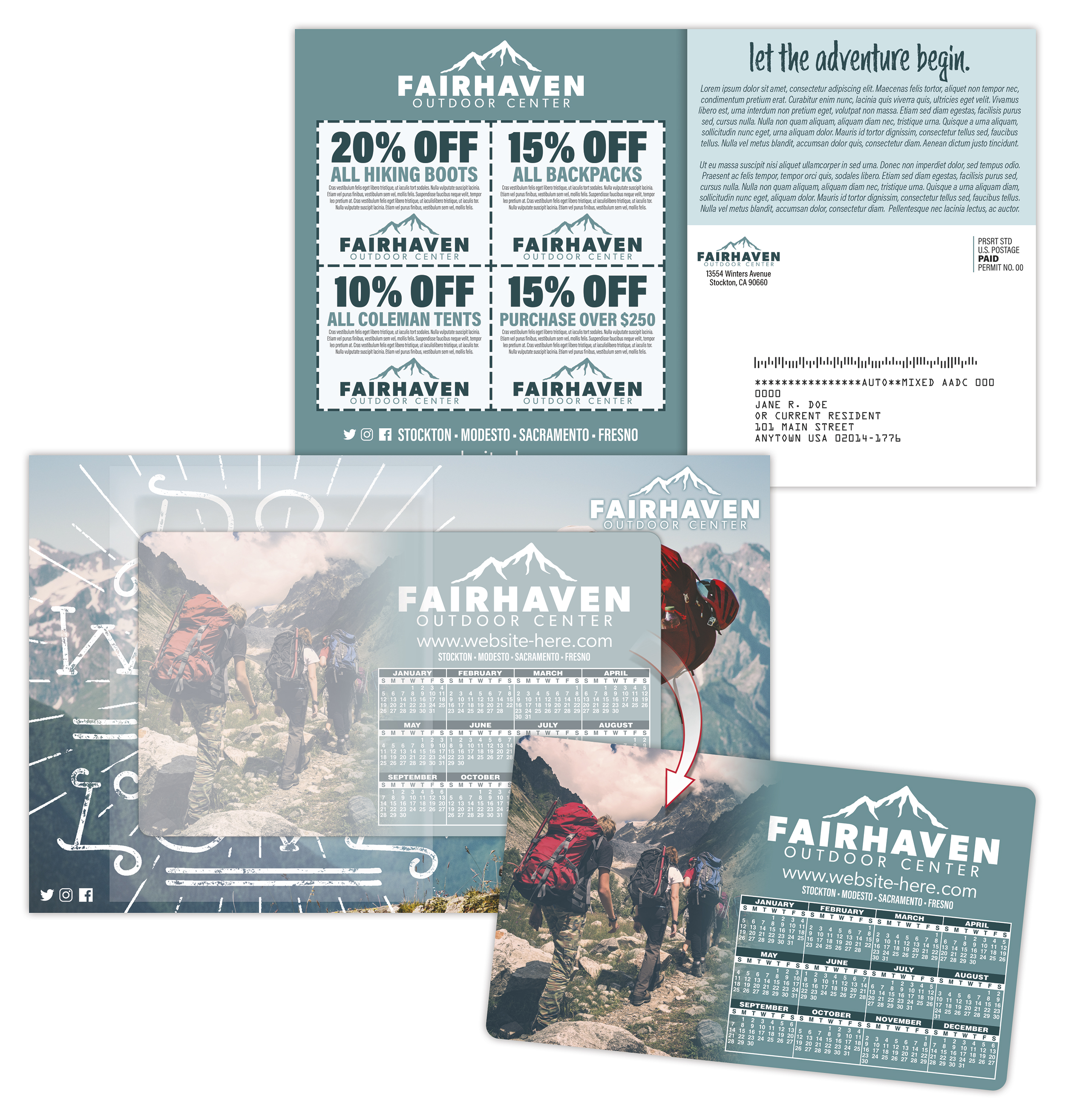 ClearPeel Postcard (8.5x5.25) - Laminated with 3.5x6 Magnet (20 mil.) - 14 pt. 1