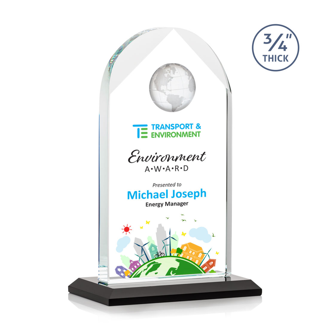 Blake Globe VividPrint™ Award - Black