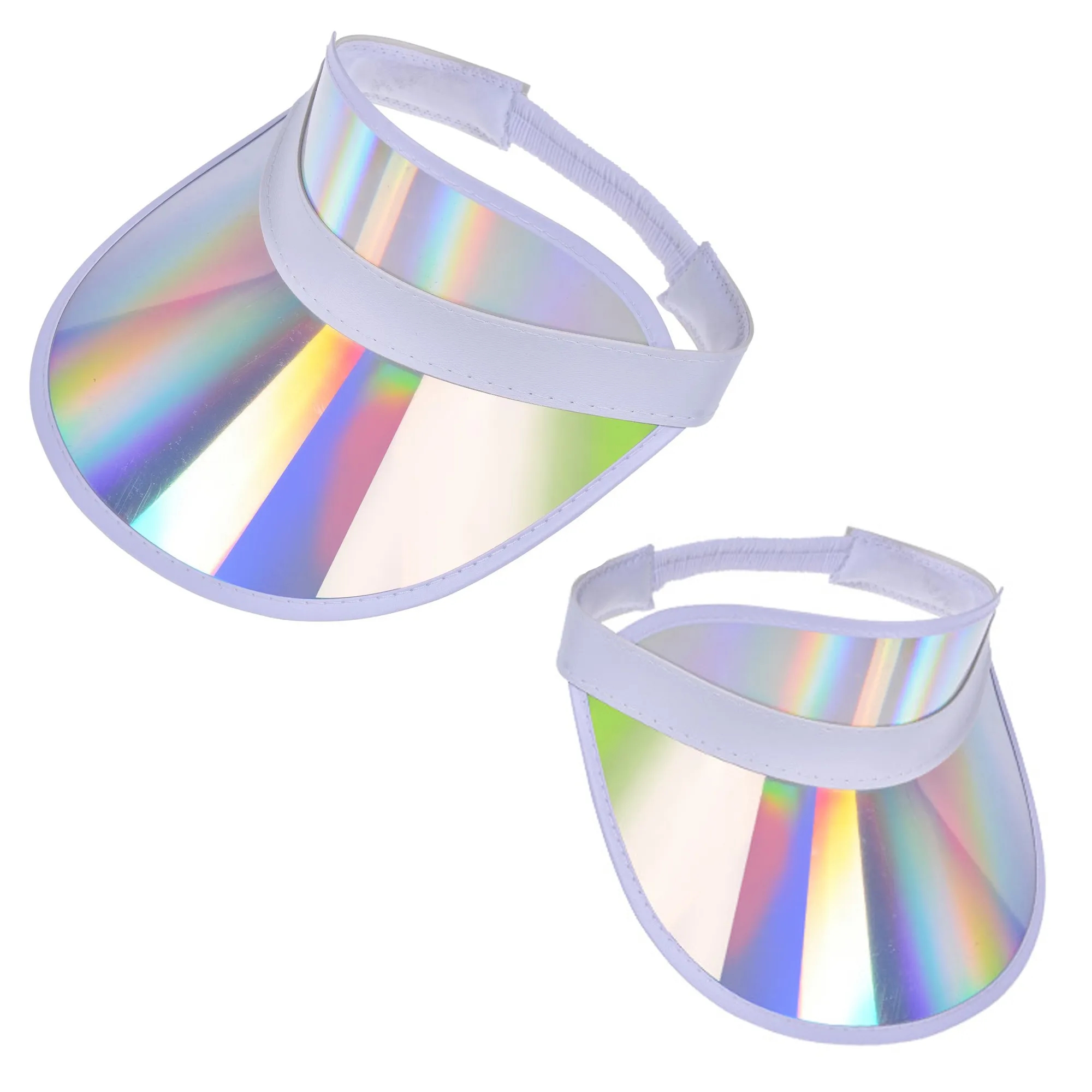 PVC Colored Sun Visor Hat 3