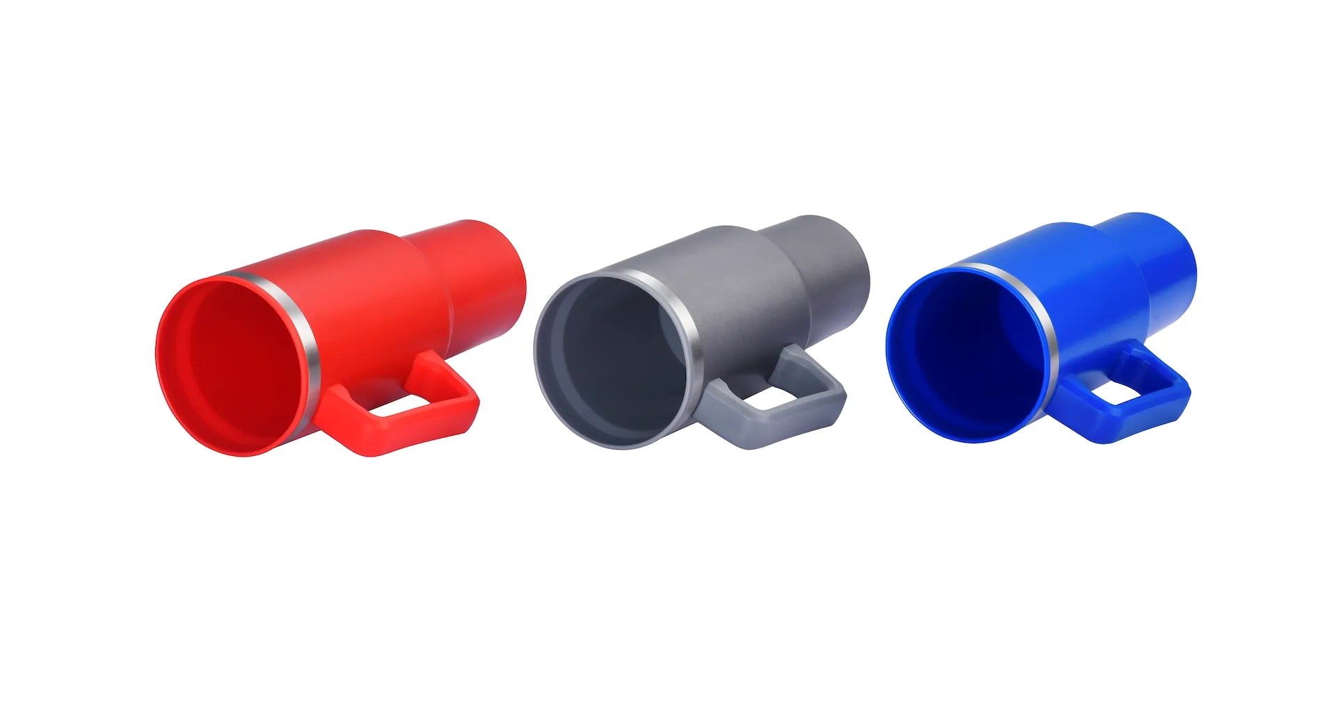 40oz Insulated Travel Mug w/ Handle and Straw