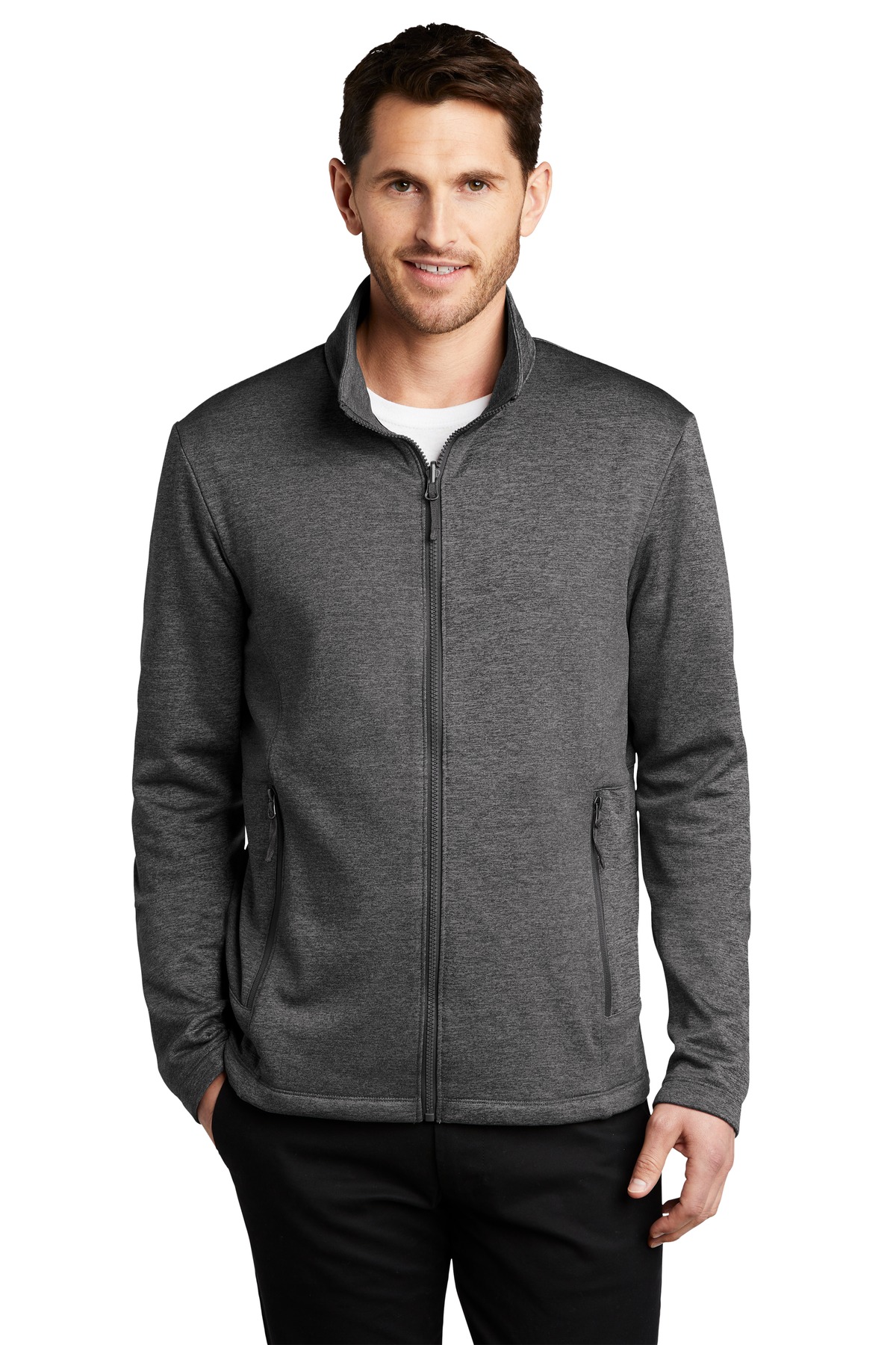 Port Authority Collective Striated Fleece Jacket. F905 34