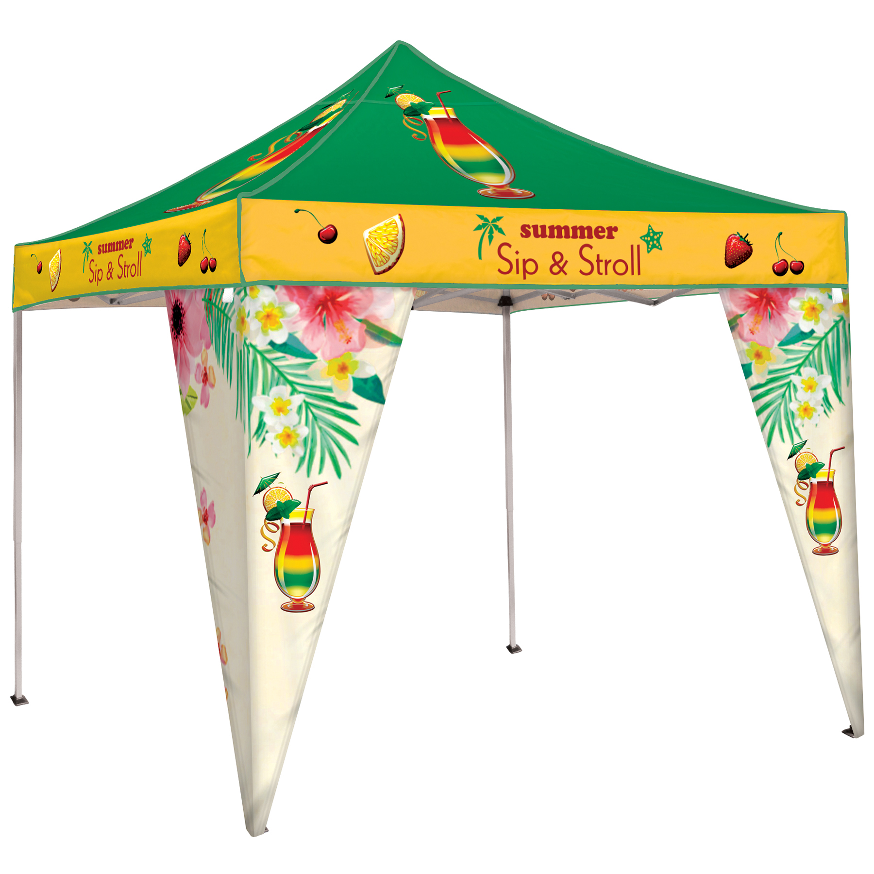 10' Premium Tent Corner Banner Set 15