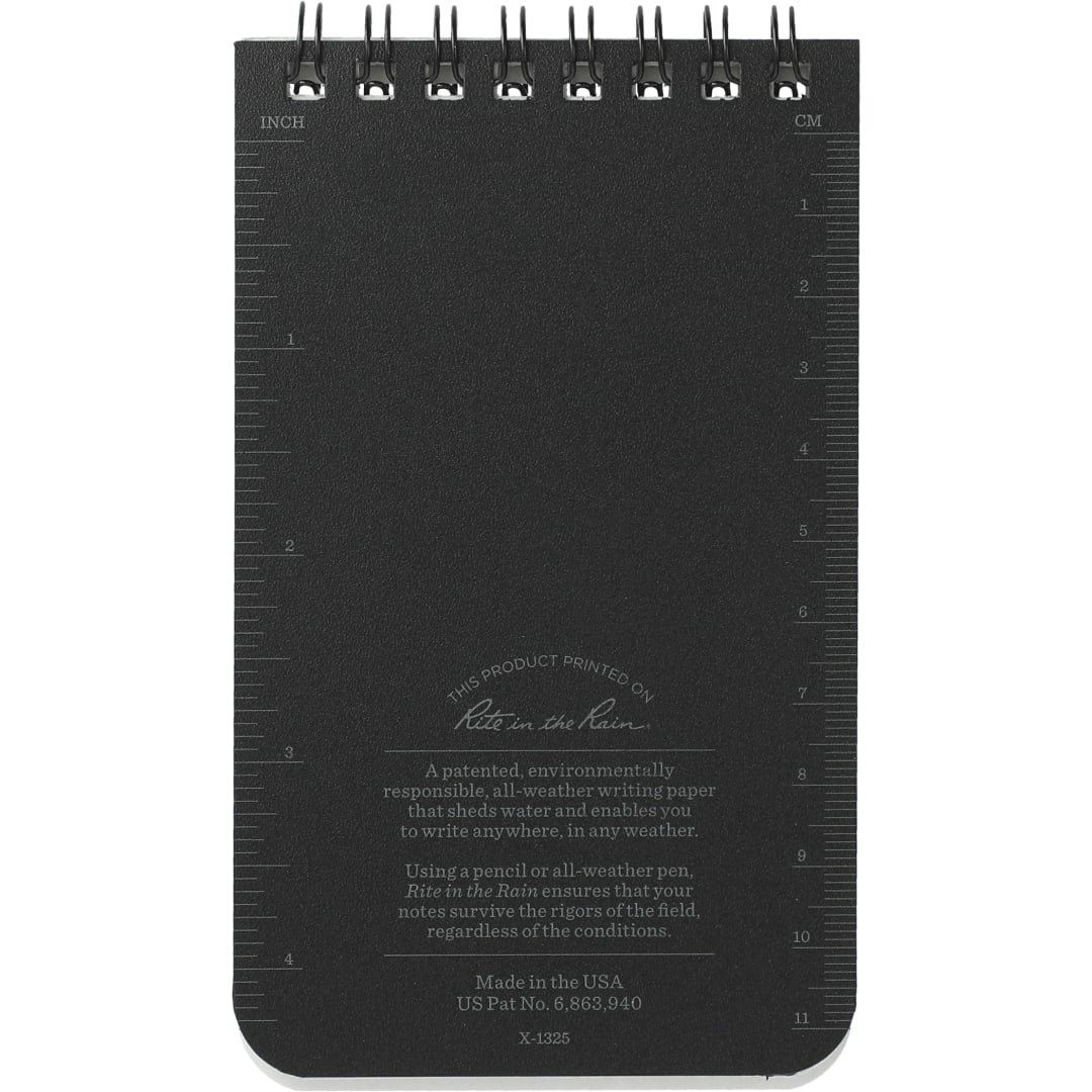 3” x 5” Rite in the Rain Top Spiral Notebook 6
