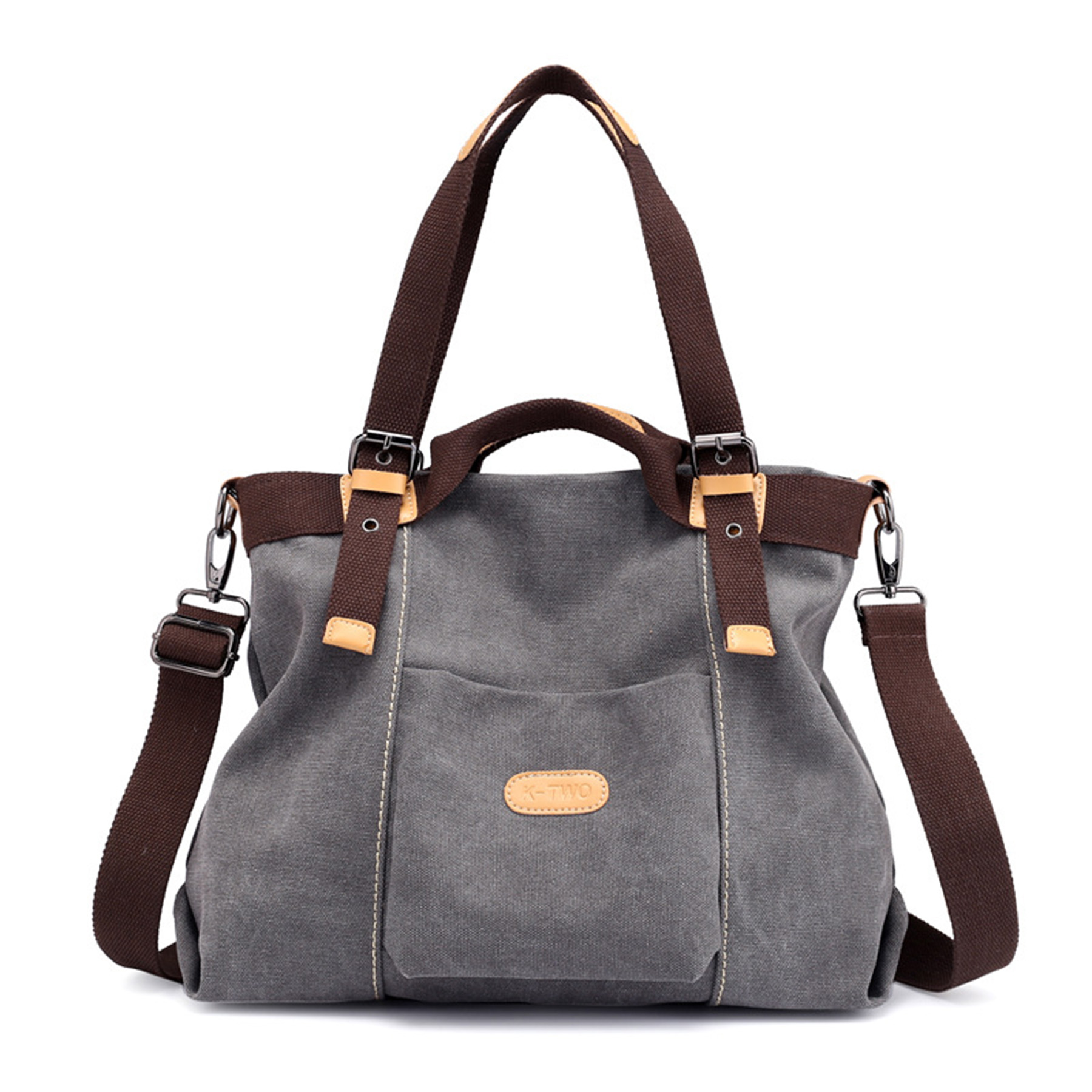 Casual Canvas Handbag, custom tote bag with logo imprint 2