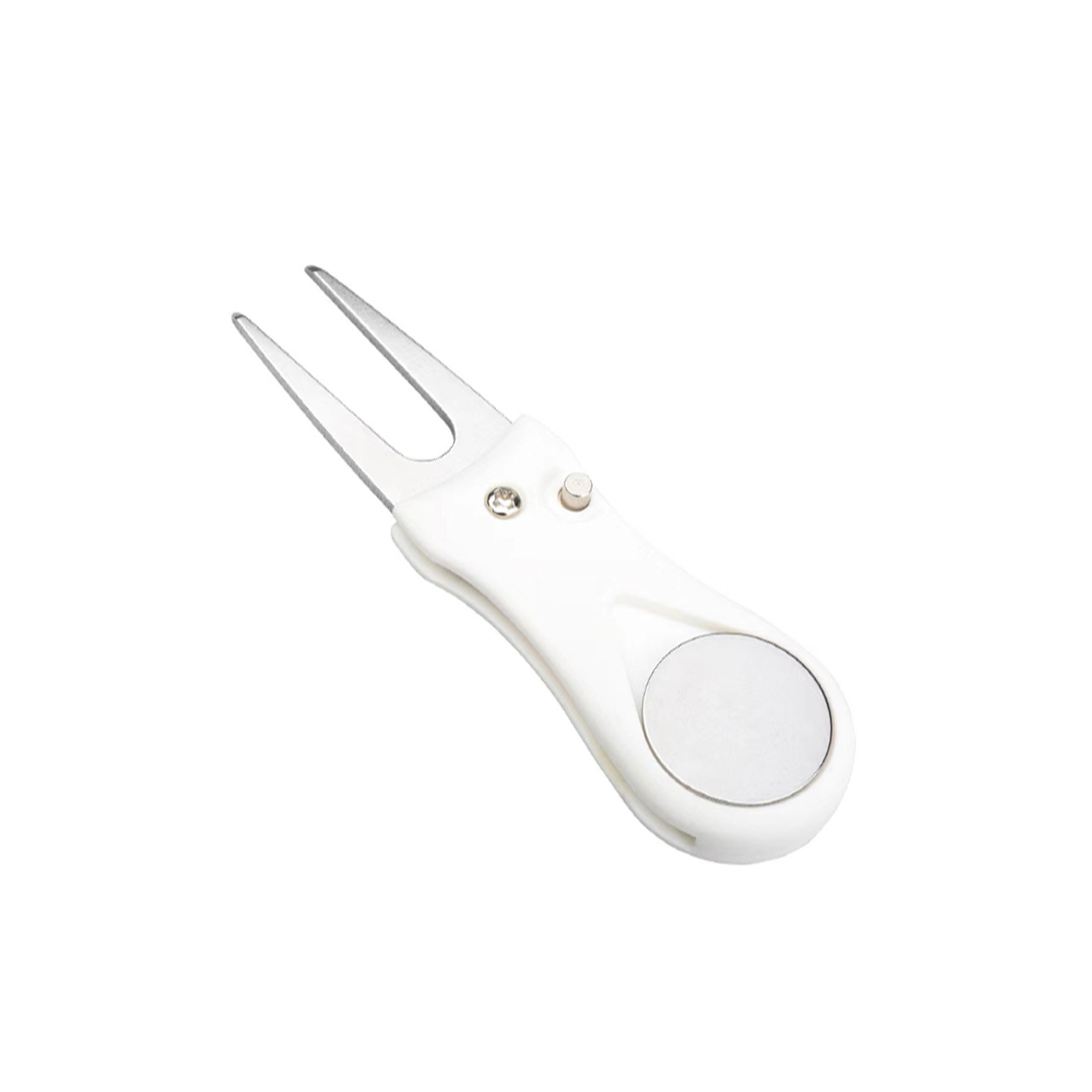 Foldable Golf Divot Tool With Spring Button And Marker 9