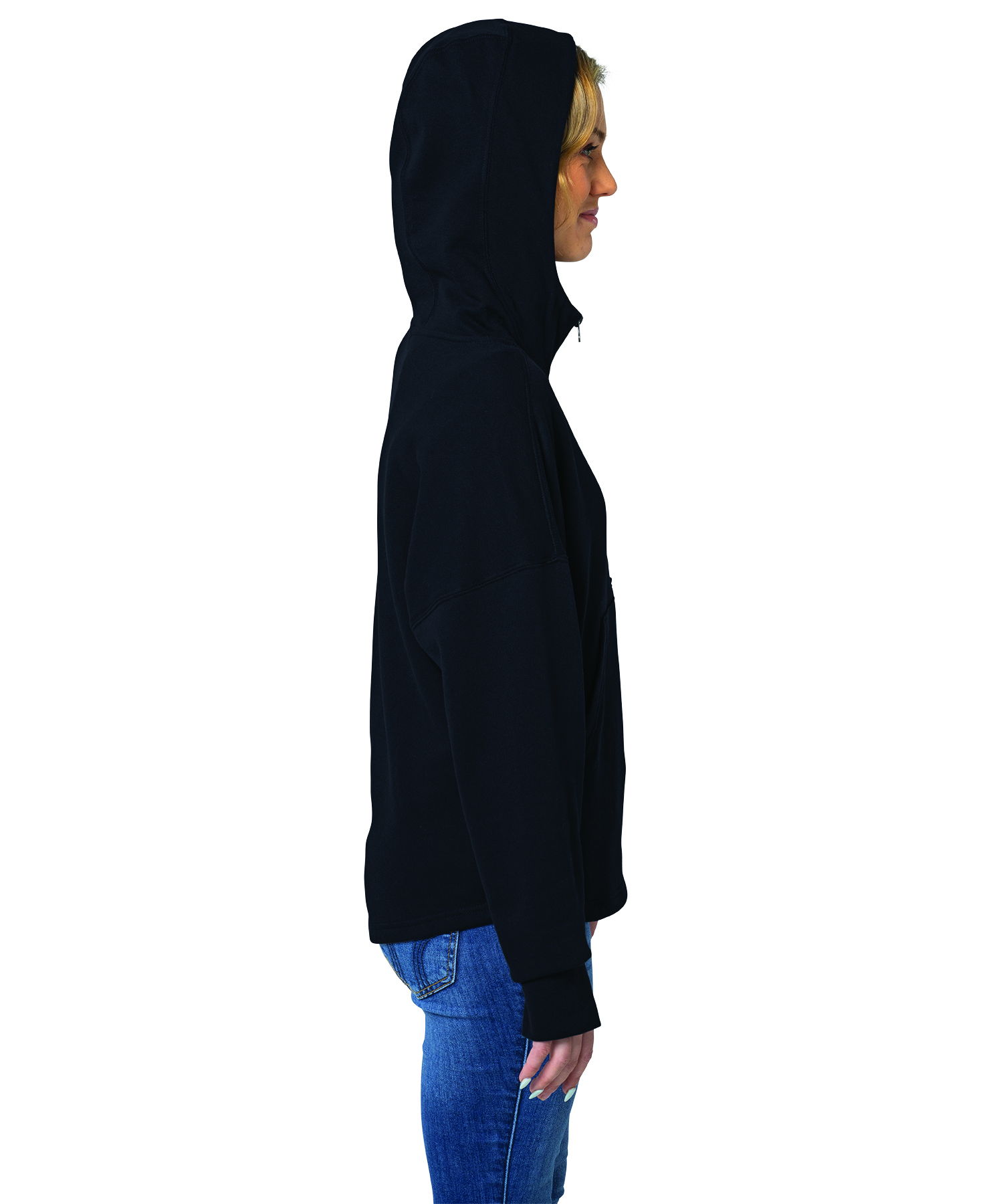 Women's Willow Scallop Hem Hoodie 121