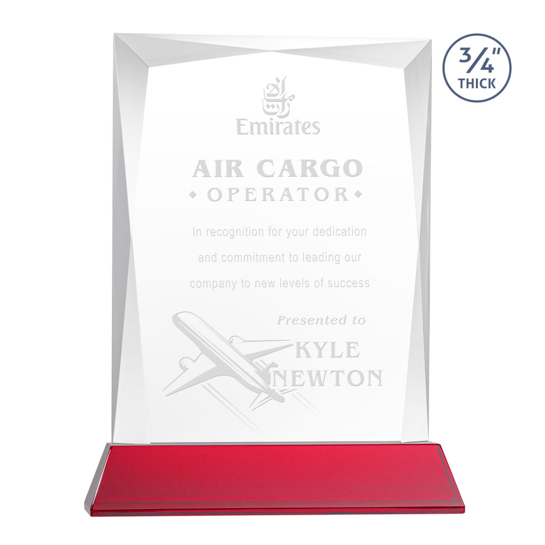 Messina Award on Newhaven Base - Red 1