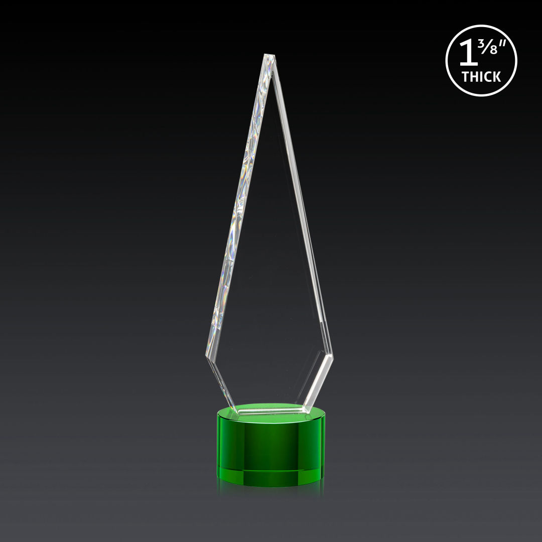 Springfield 3D Award on Marvel Base - Green 2