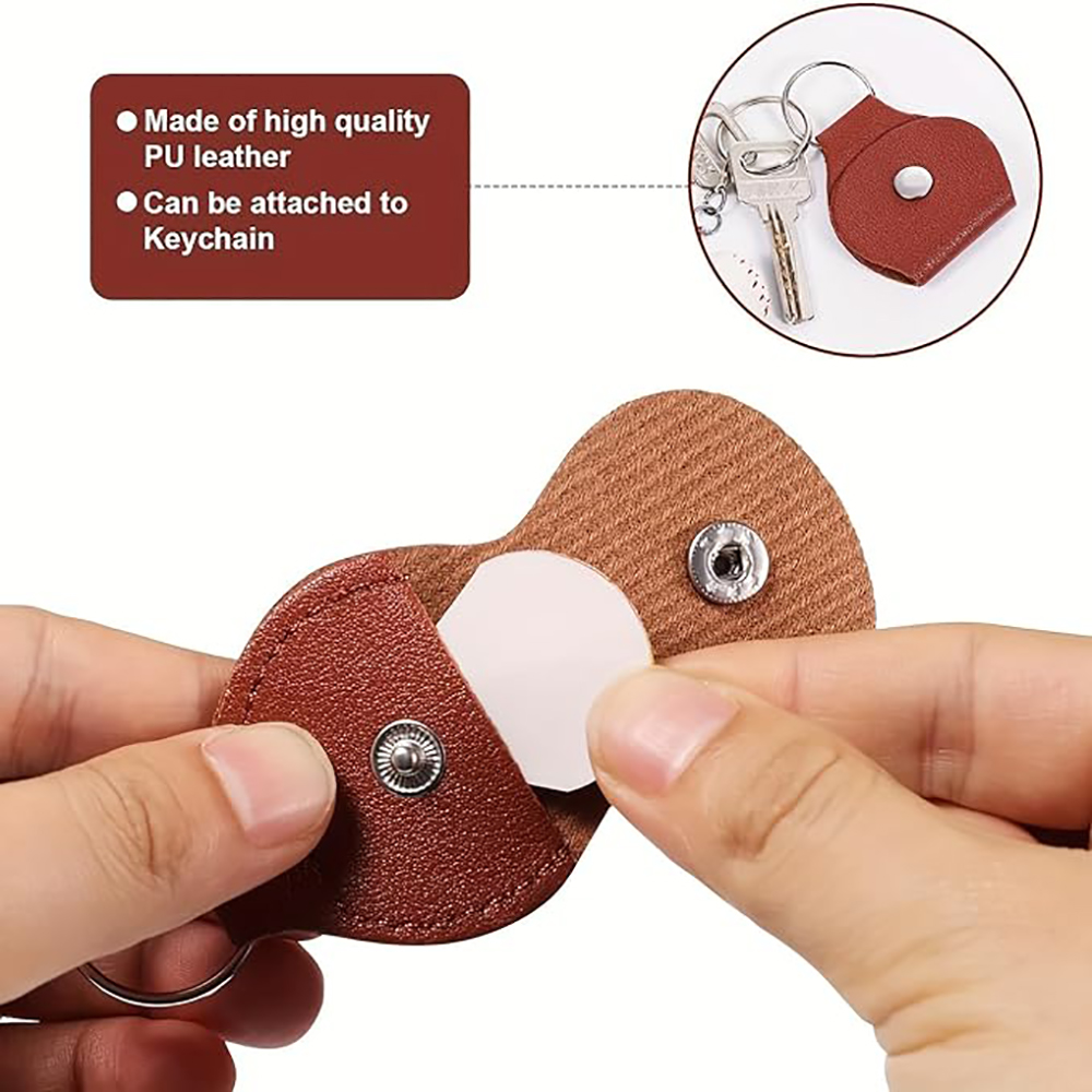 3 PCS Guitar Picks And Holder Case Including 4