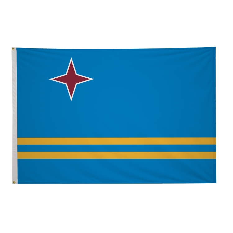 4' x 6' International Flags 284