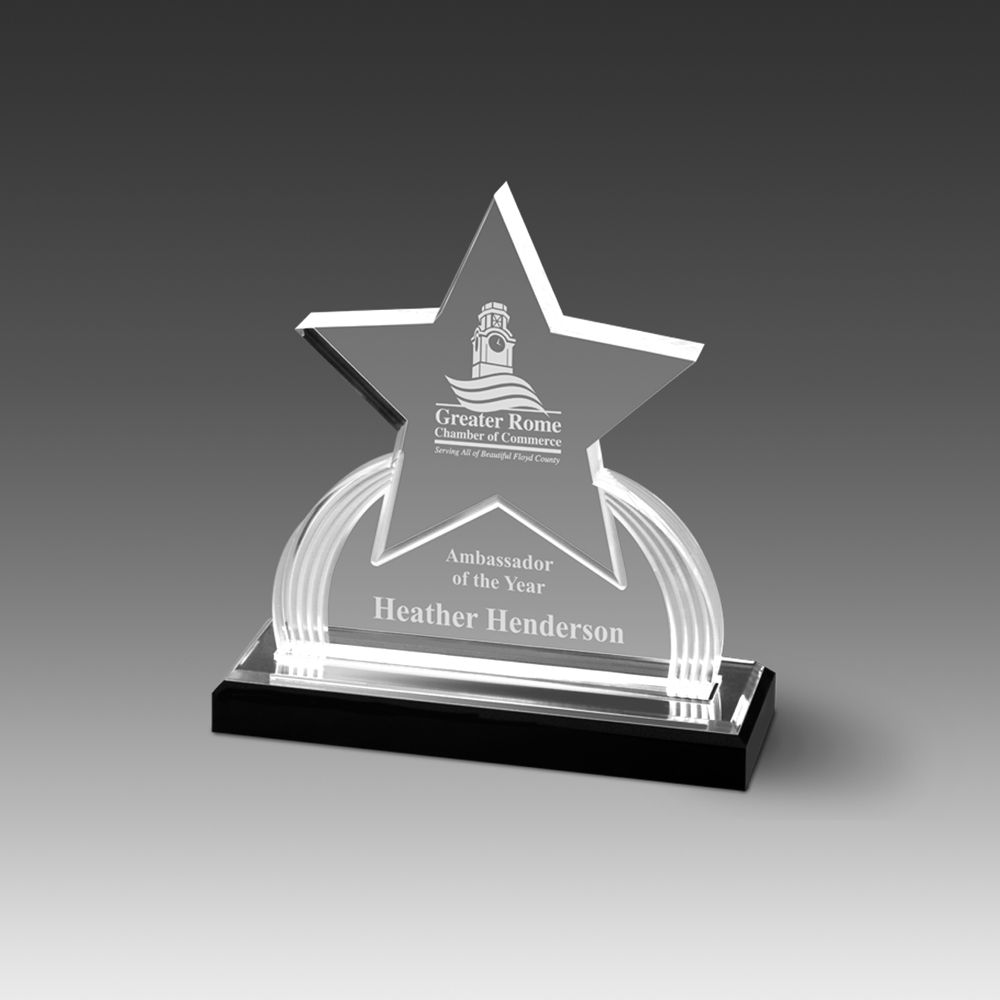 GEO Star Award (6"x6"x2") 2