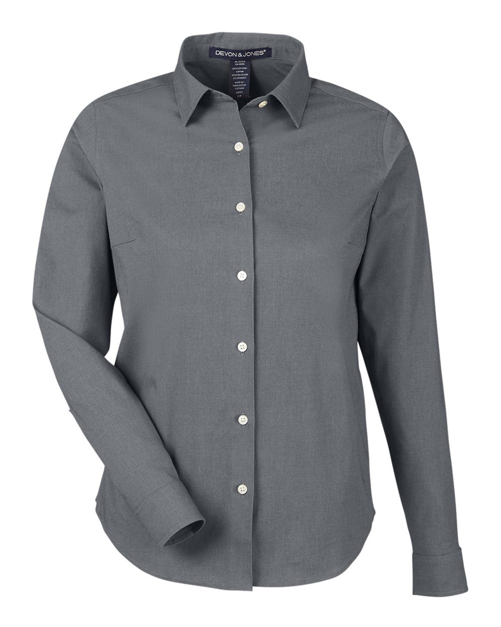 Women's CrownLux Performance® Spencer Poplin Dress Shirt - DG505W 5