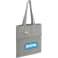 Recycled Cotton Herringbone Tote w/Zip Pocket 65